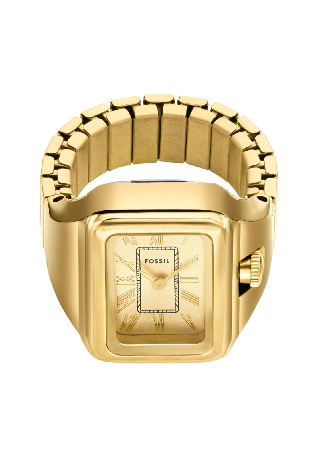 Reloj-Anillo Fossil ES5343 Dorado Mujer-3
