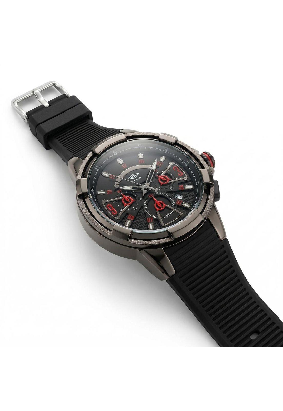 Reloj Análogo Hombre Umbro Plus Negro UMBP-1500-119-1