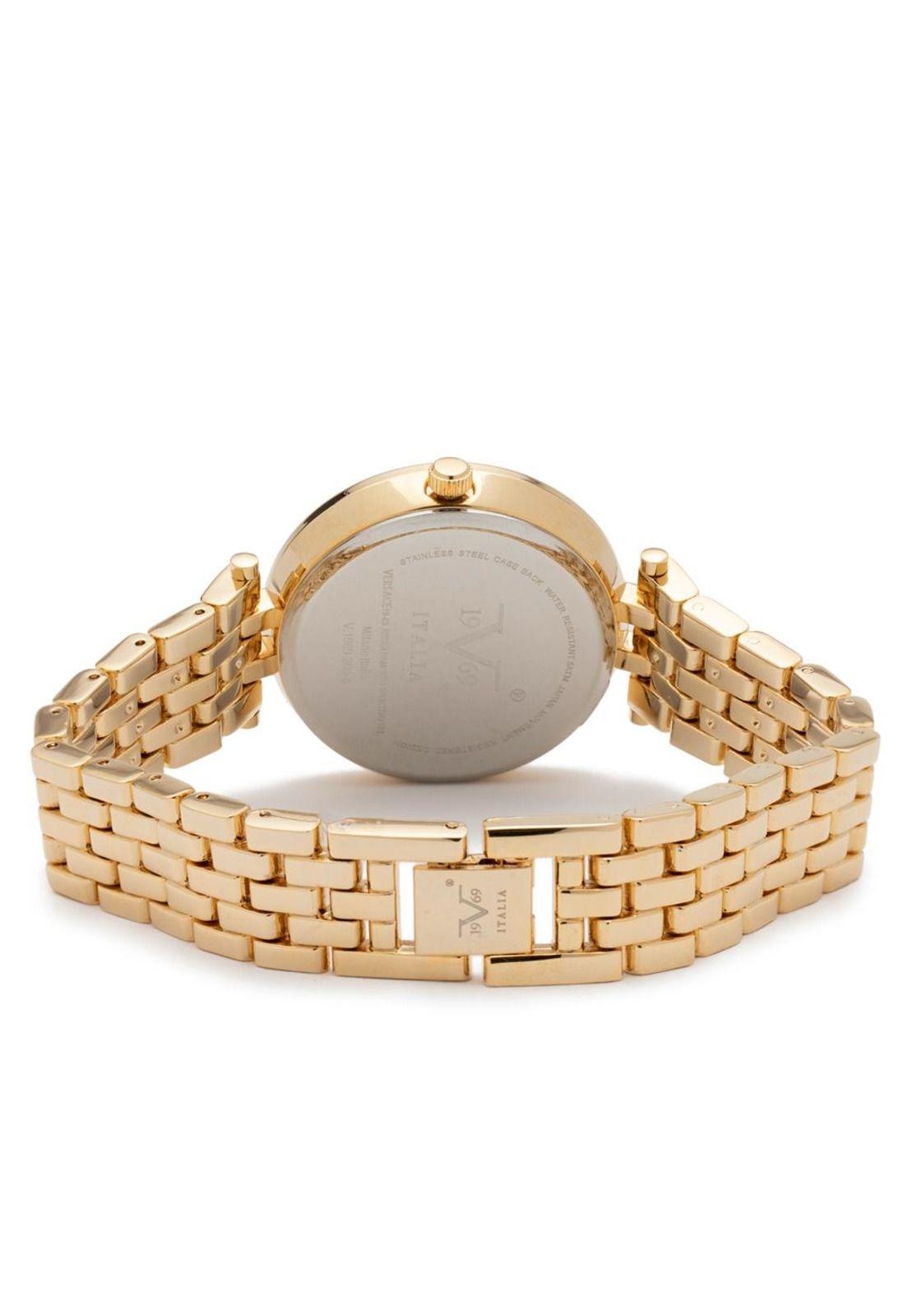 Reloj 19v69 Italia V1969-260-6 Dorado Mujer-1