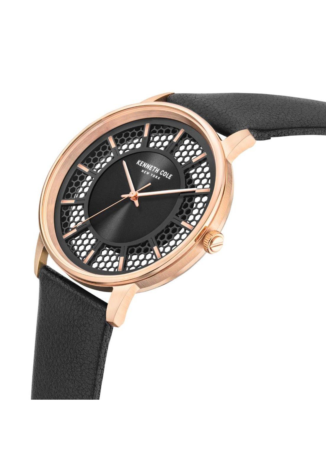 Reloj Kenneth Cole New York KCWGA2104602 Negro Hombre-2