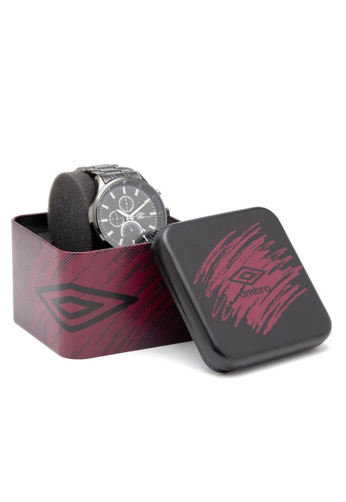 Reloj Umbro Plus UMBP-5700-3 Grafito Hombre-2
