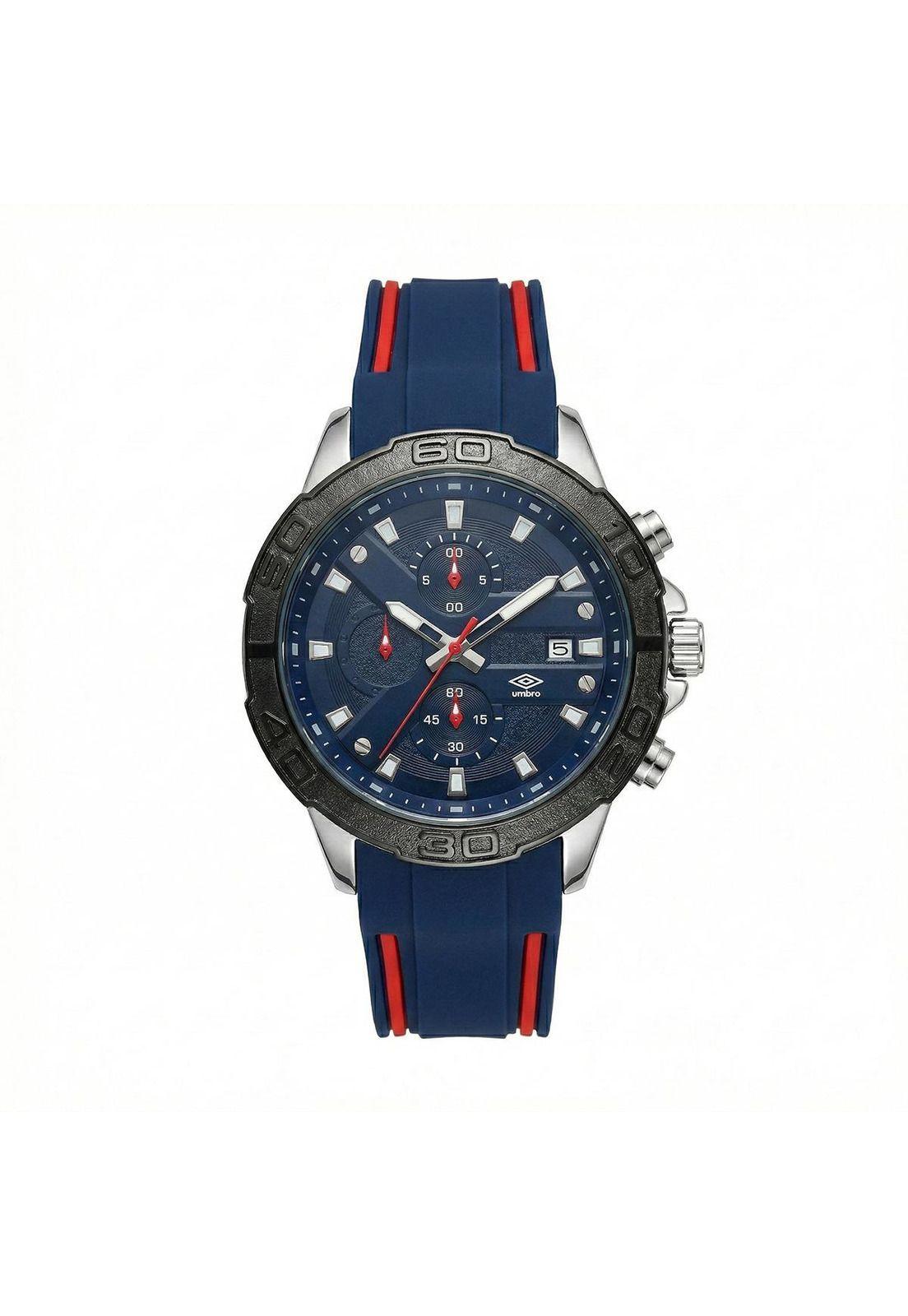 Reloj Análogo Hombre Umbro Plus Azul/Rojo UMBP-1500-106-0