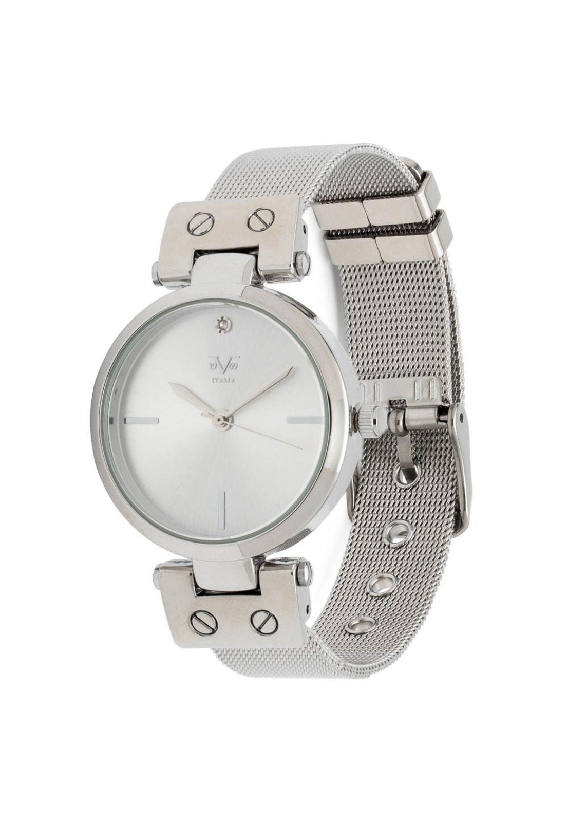 Reloj 19v69 Italia V1969-257-2 Plateado Mujer-2