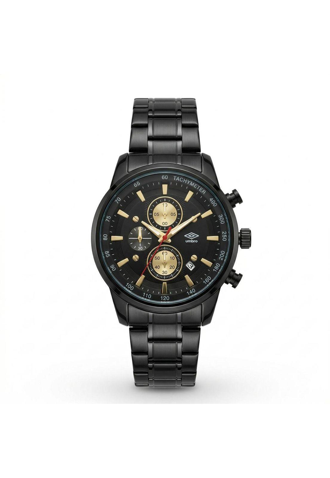 Reloj Análogo Hombre Umbro Plus Negro UMBP-1500-177-1