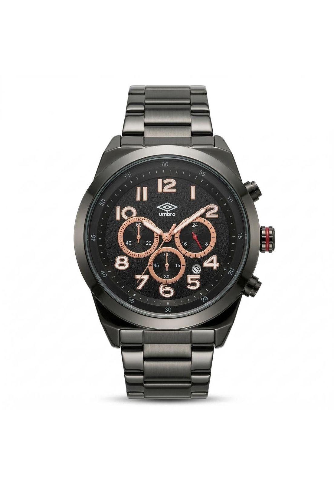Reloj Análogo Hombre Umbro Plus Negro UMBP-1500-125-0