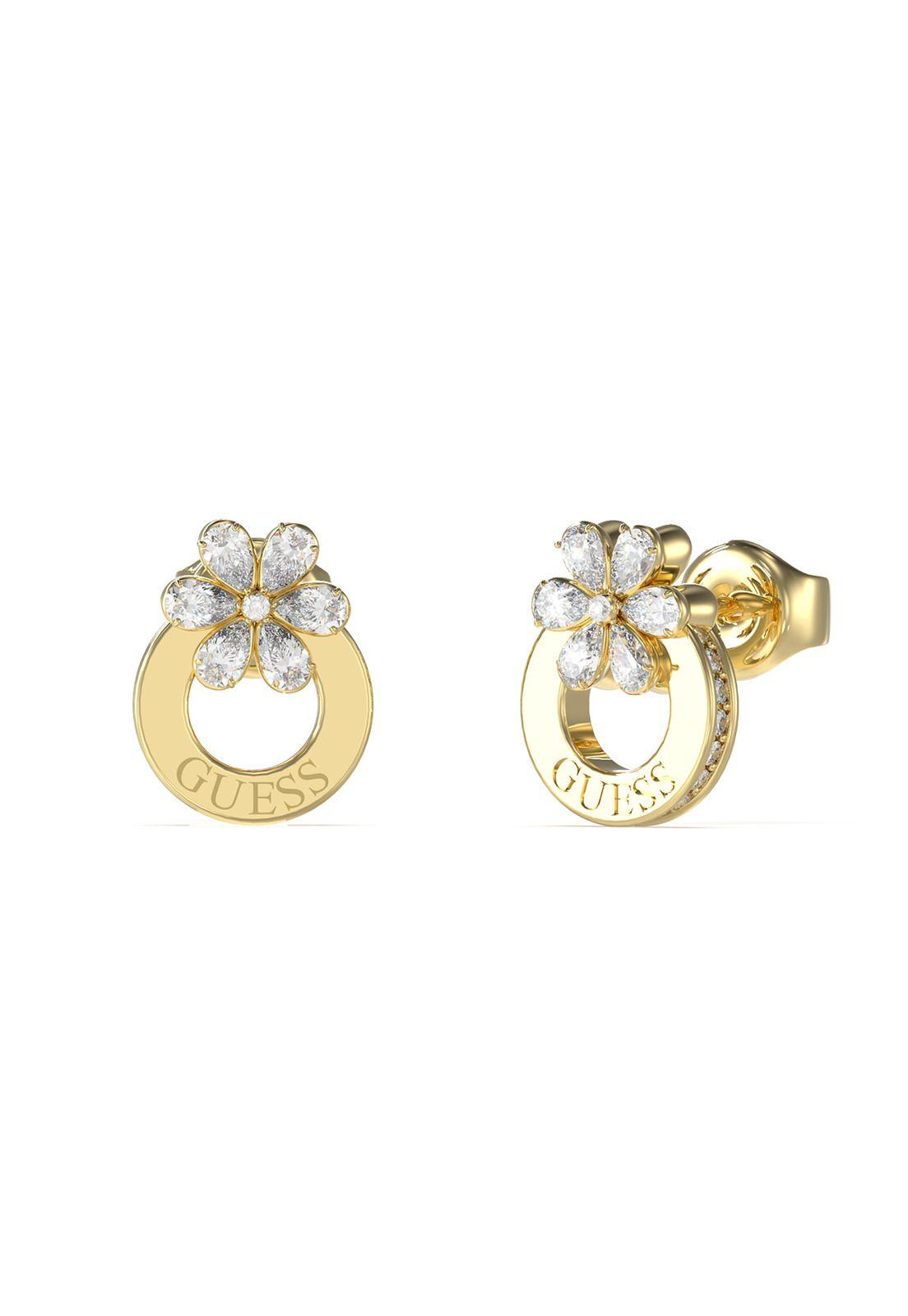Aros Guess JUBE05108JWYGT-U Dorados-0