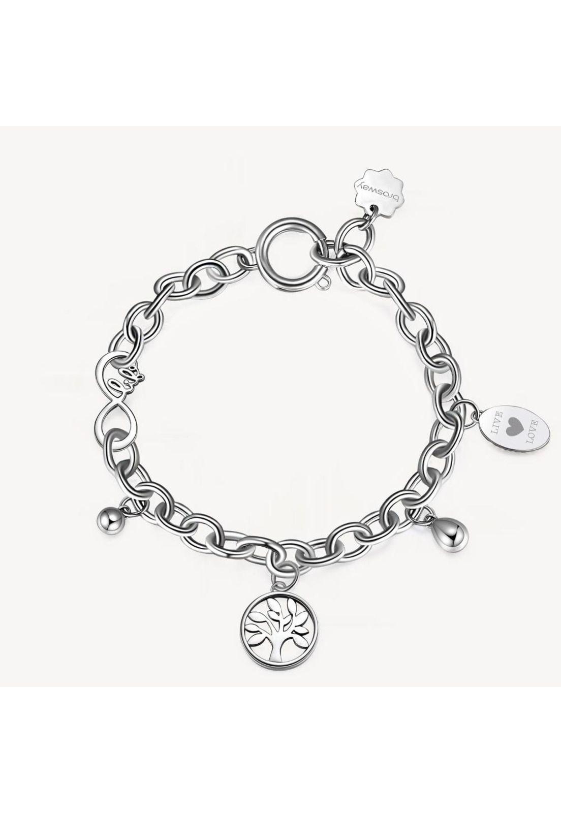 Pulsera Brosway Chakra Plateada BHKB116-1