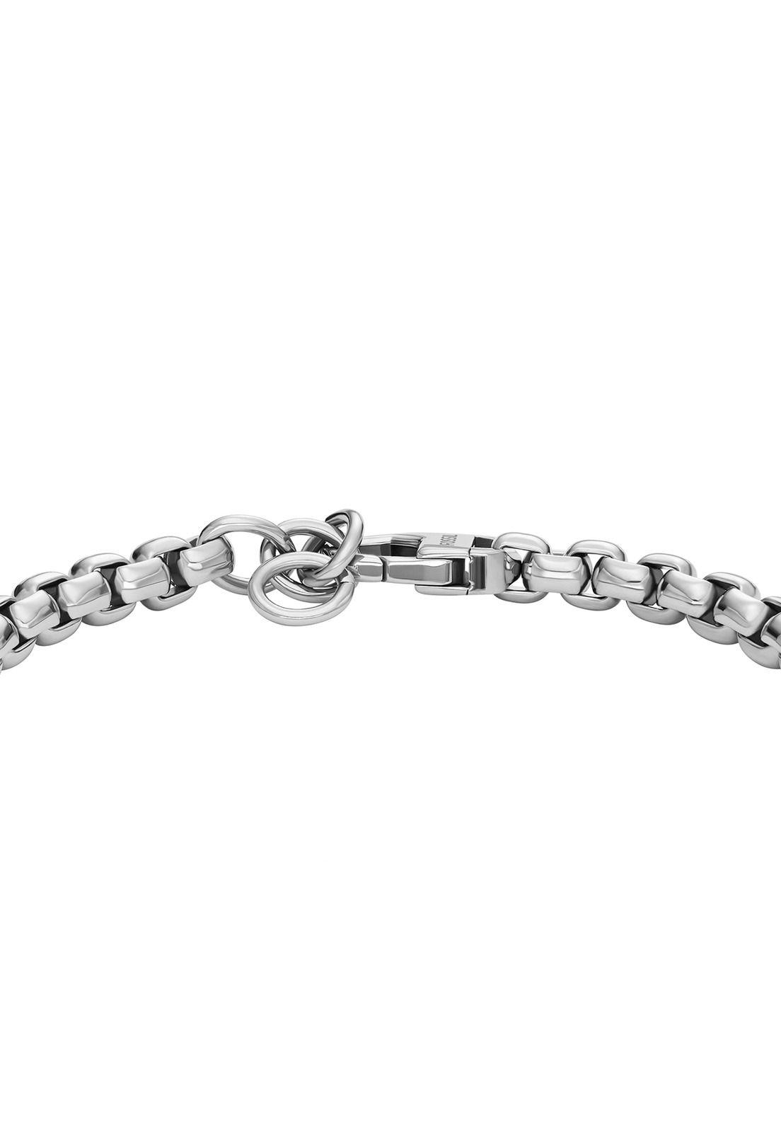 Pulsera Fossil  JF04767040 Plateado Hombre-3