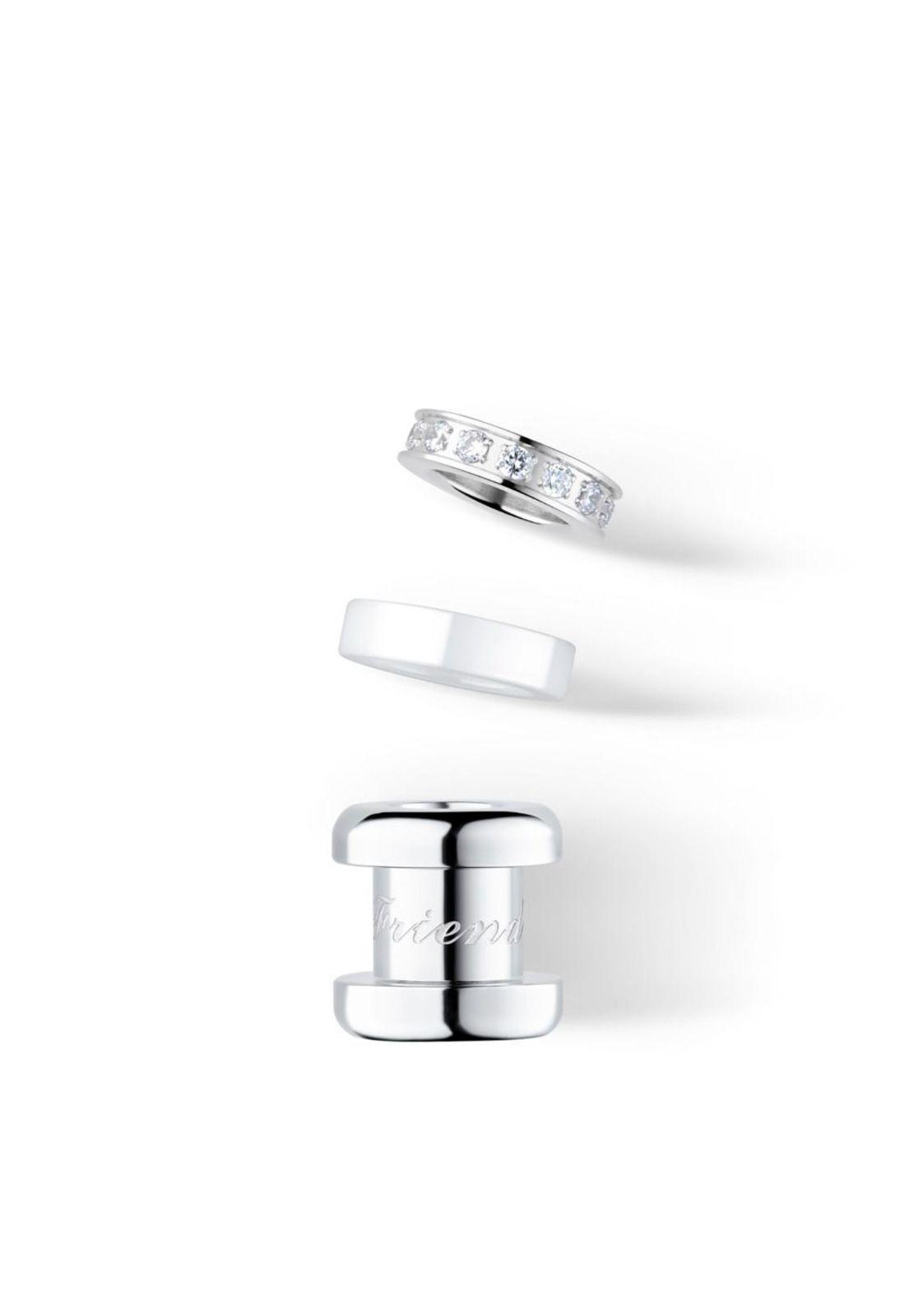 Charm Bering BestFriend-1 Plateado-2
