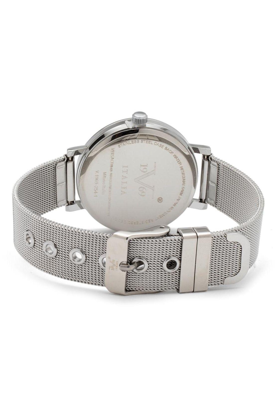 Reloj 19v69 Italia V1969-254-1 Plateado Mujer-1