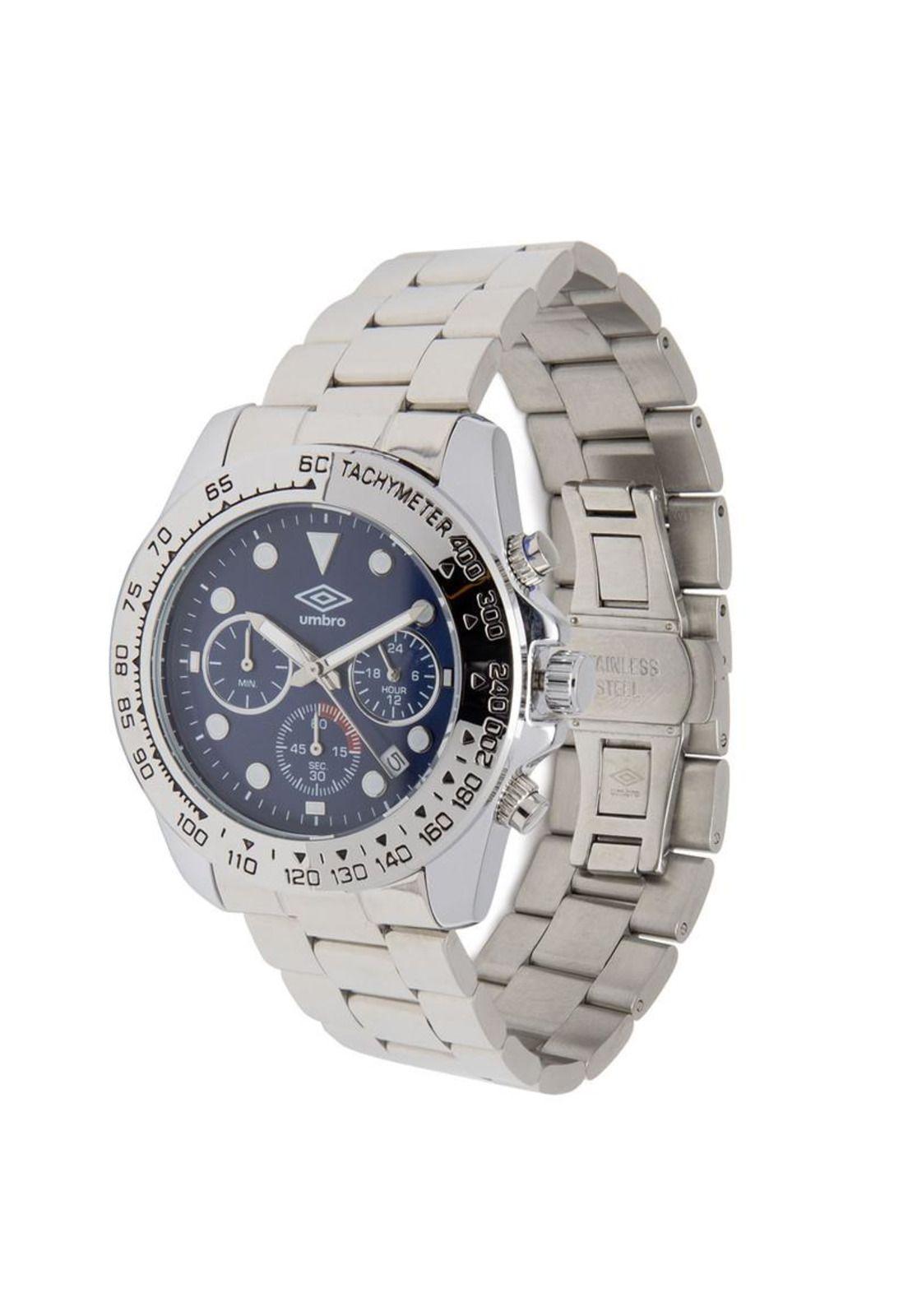 Reloj Umbro Plus UMBP-4900-3 Plateado Hombre-2