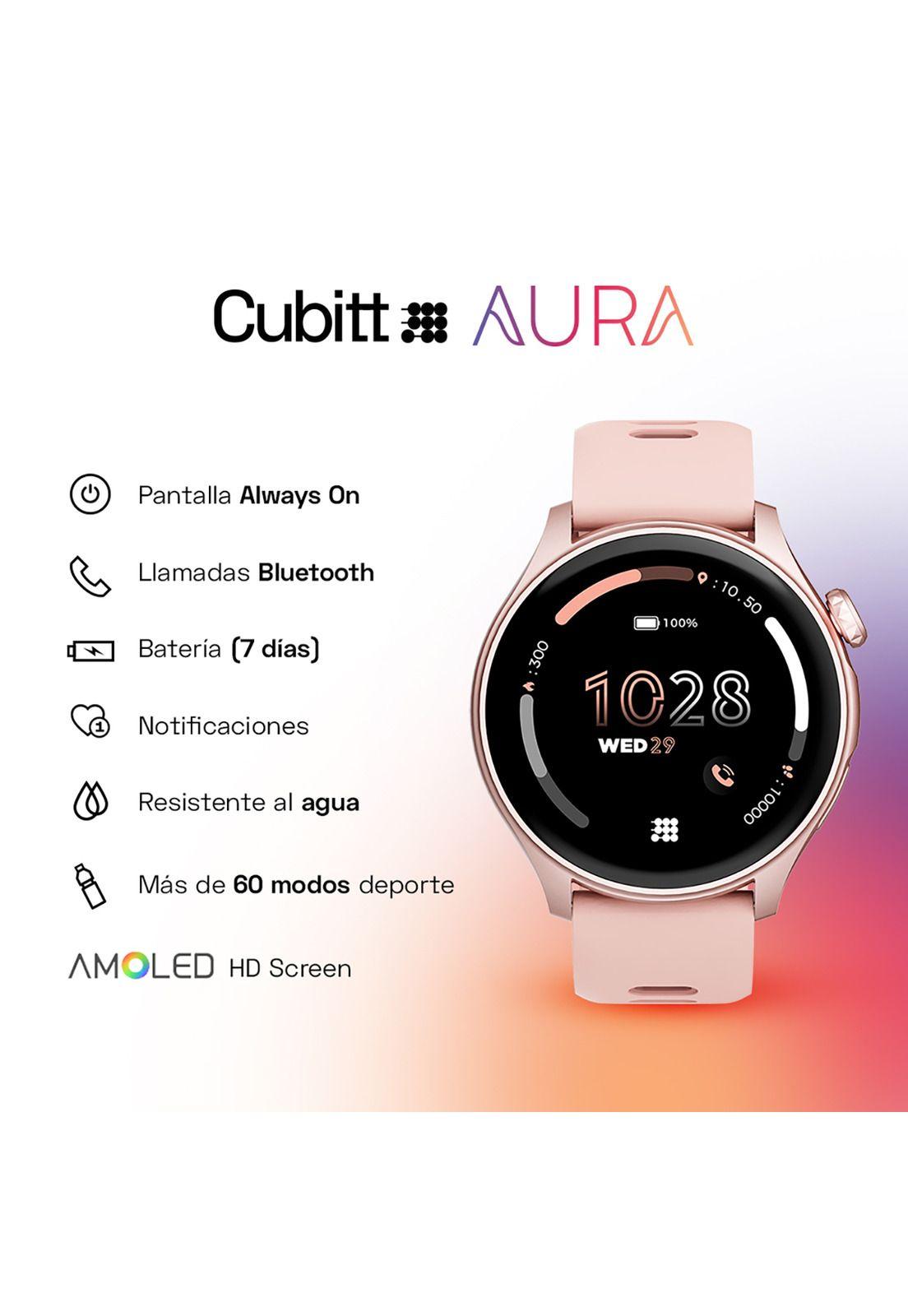Reloj Smart Watch Cubitt CT-AURA5 Unisex Oro Rosa-2