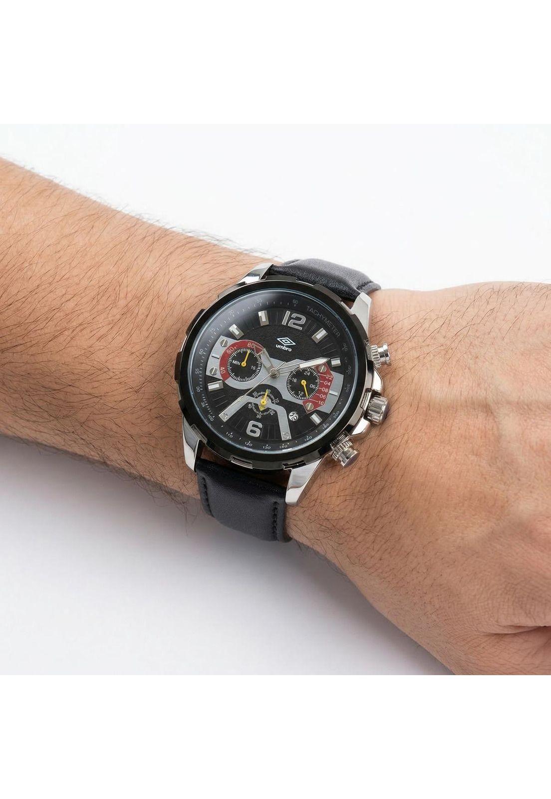 Reloj Análogo Hombre Umbro Plus Gris UMBP-1500-194-3