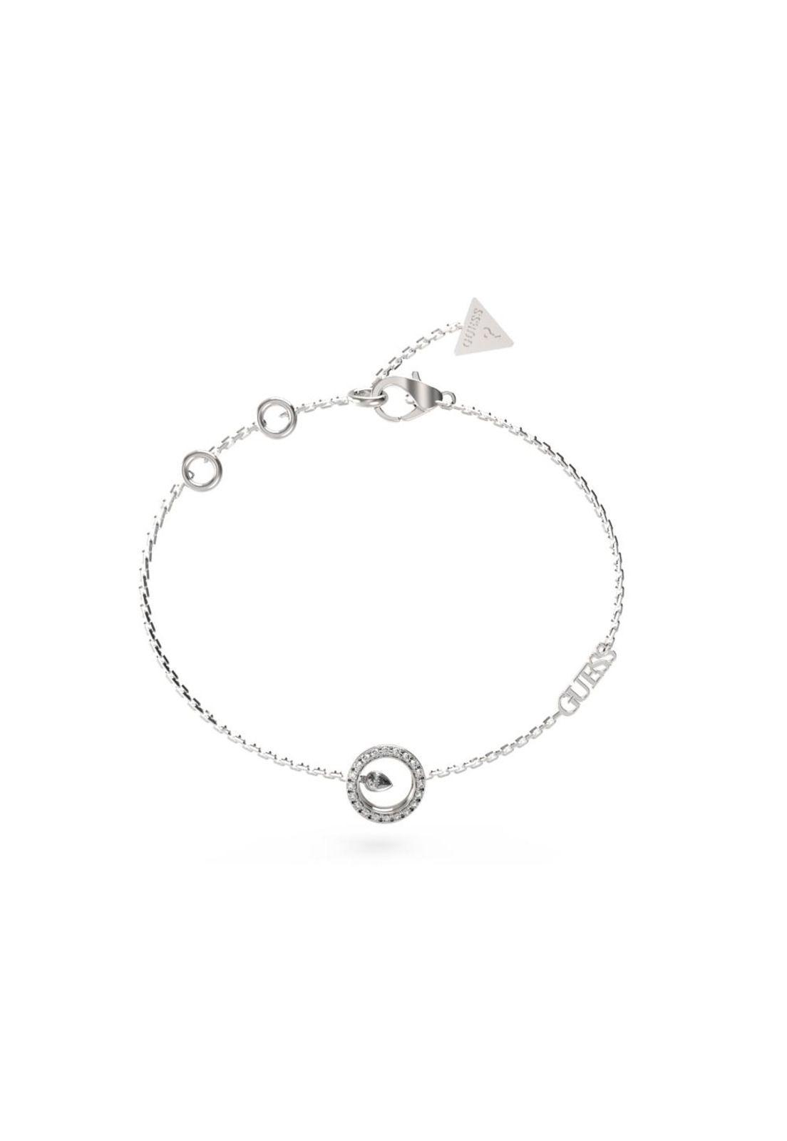 Pulsera Guess Plateada JUBB04656JWRHS-0