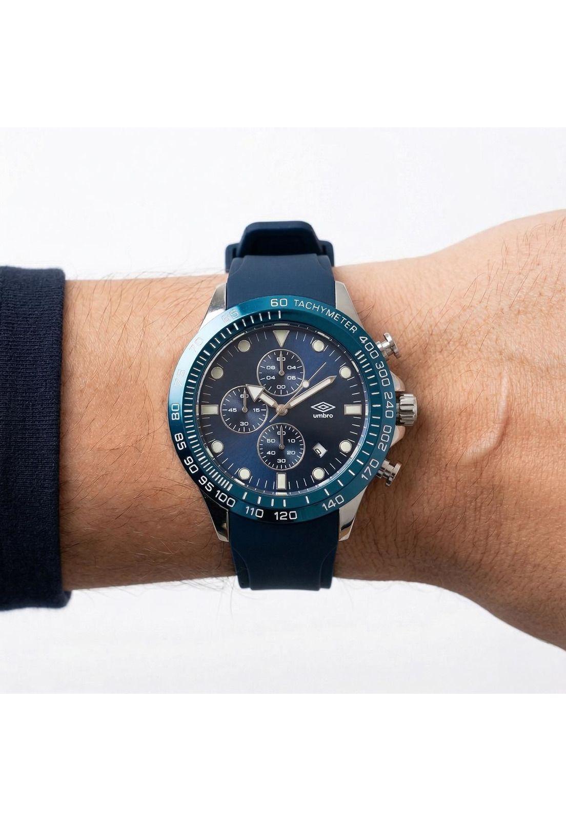 Reloj Análogo Hombre Umbro Plus Azul UMBP-1500-111-2