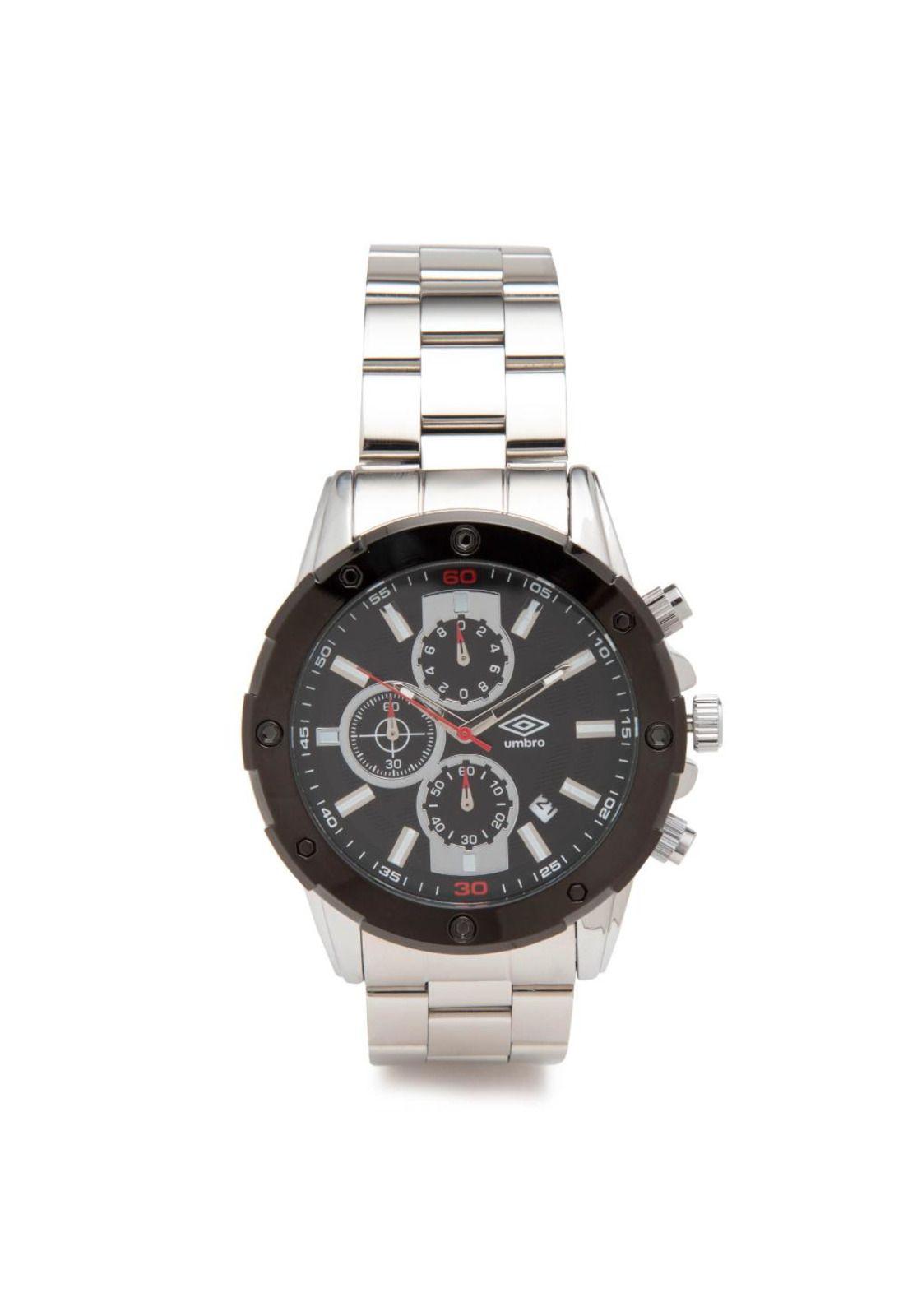 Reloj Umbro Plus UMBP-5200-3 Plateado Hombre-0