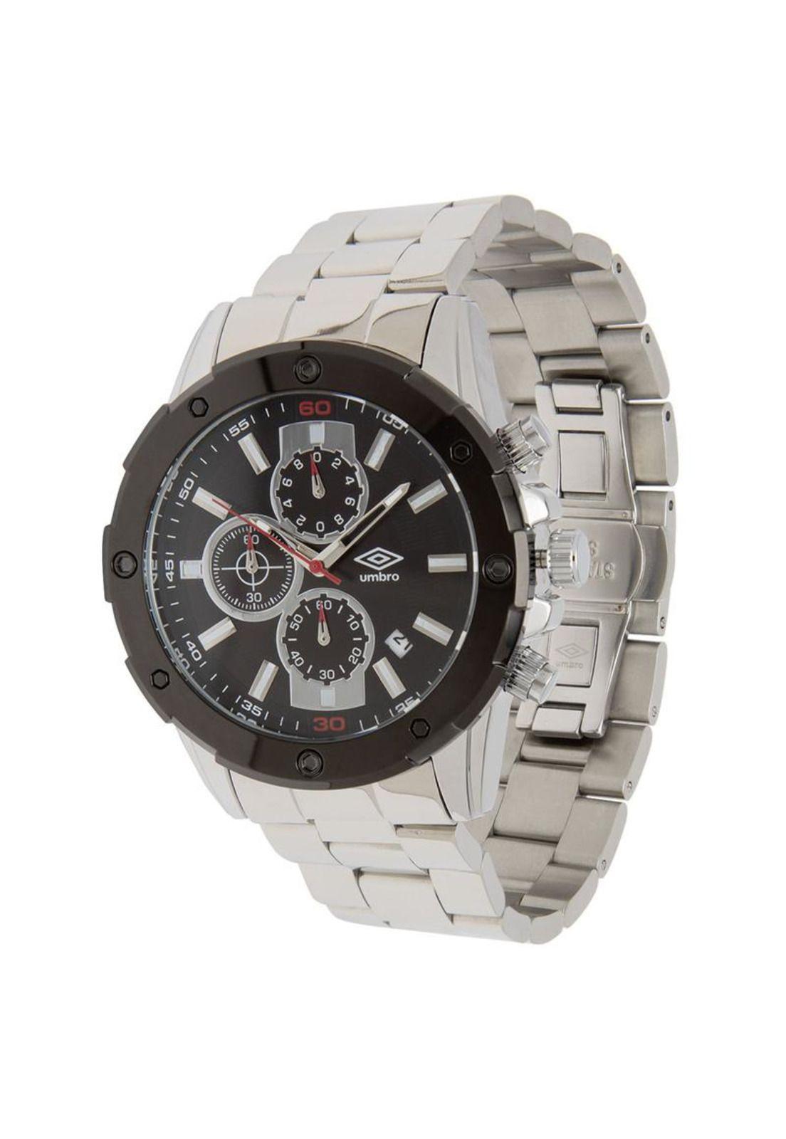 Reloj Umbro Plus UMBP-5200-3 Plateado Hombre-2