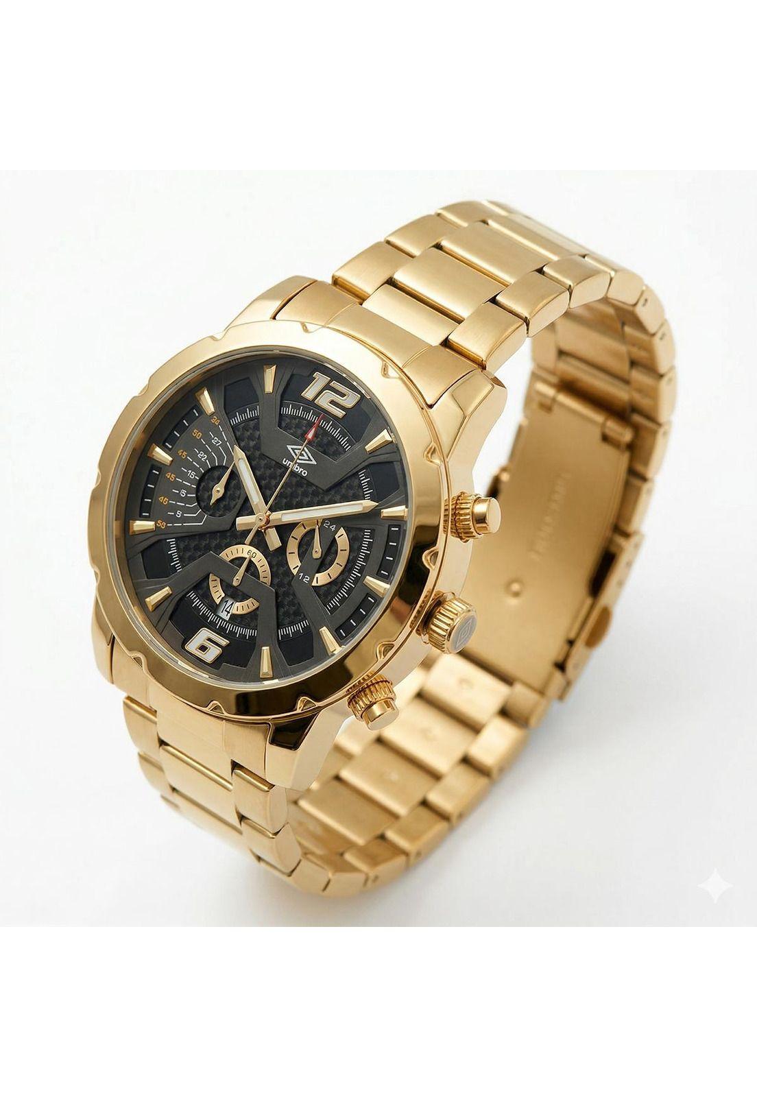 Reloj Análogo Hombre Umbro Plus Dorado UMBP-1500-79-2