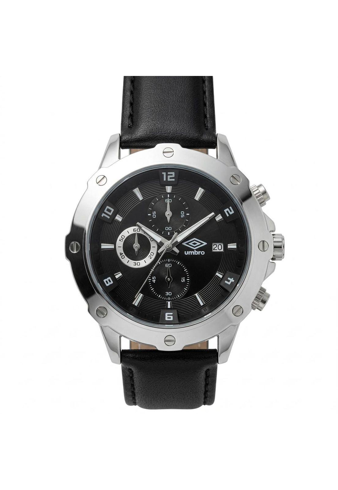 Reloj Análogo Hombre Umbro Plus Negro UMBP-1500-64-0