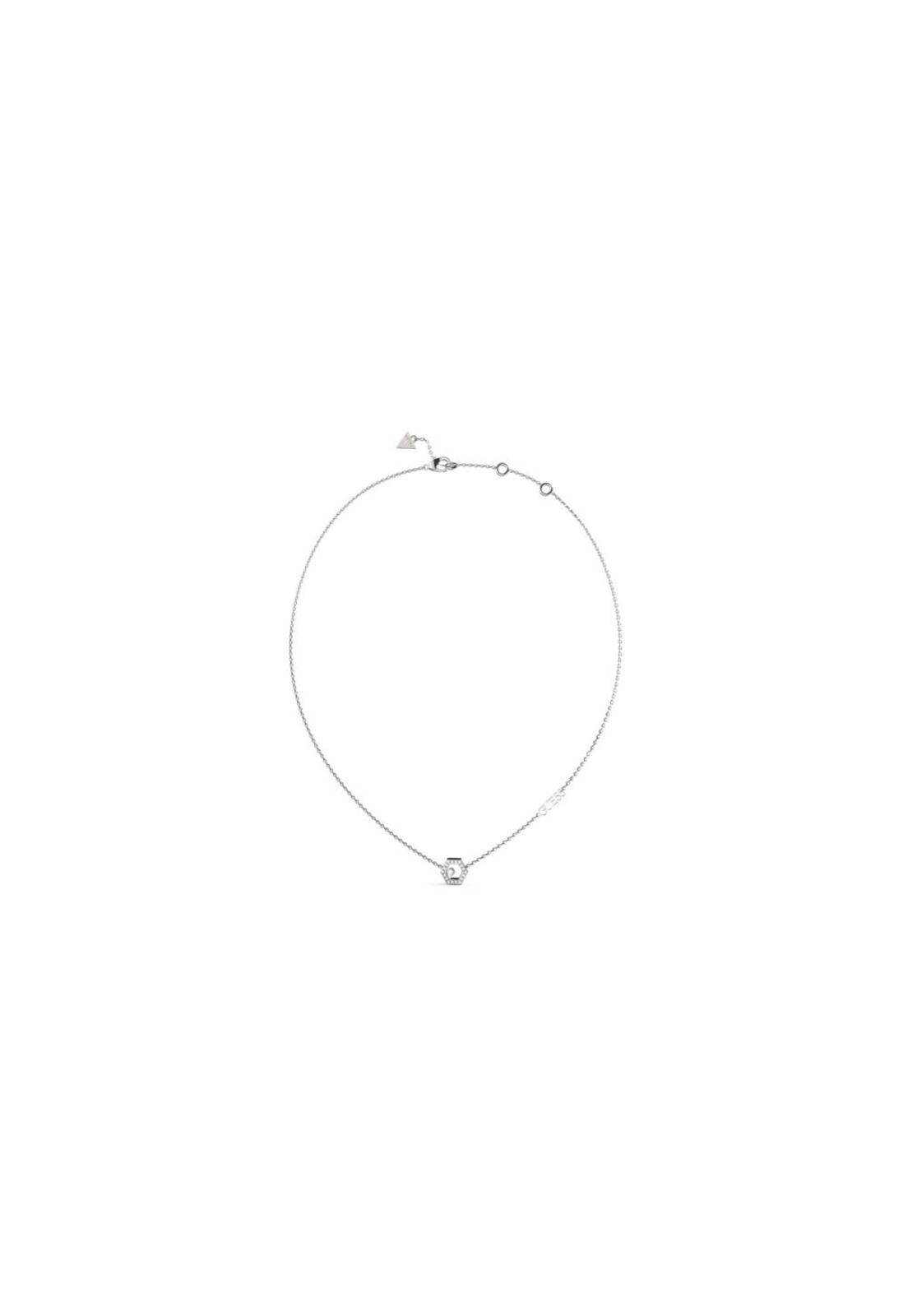 Collar Guess Plateado Mujer JUBN04649JWRHT-U-0