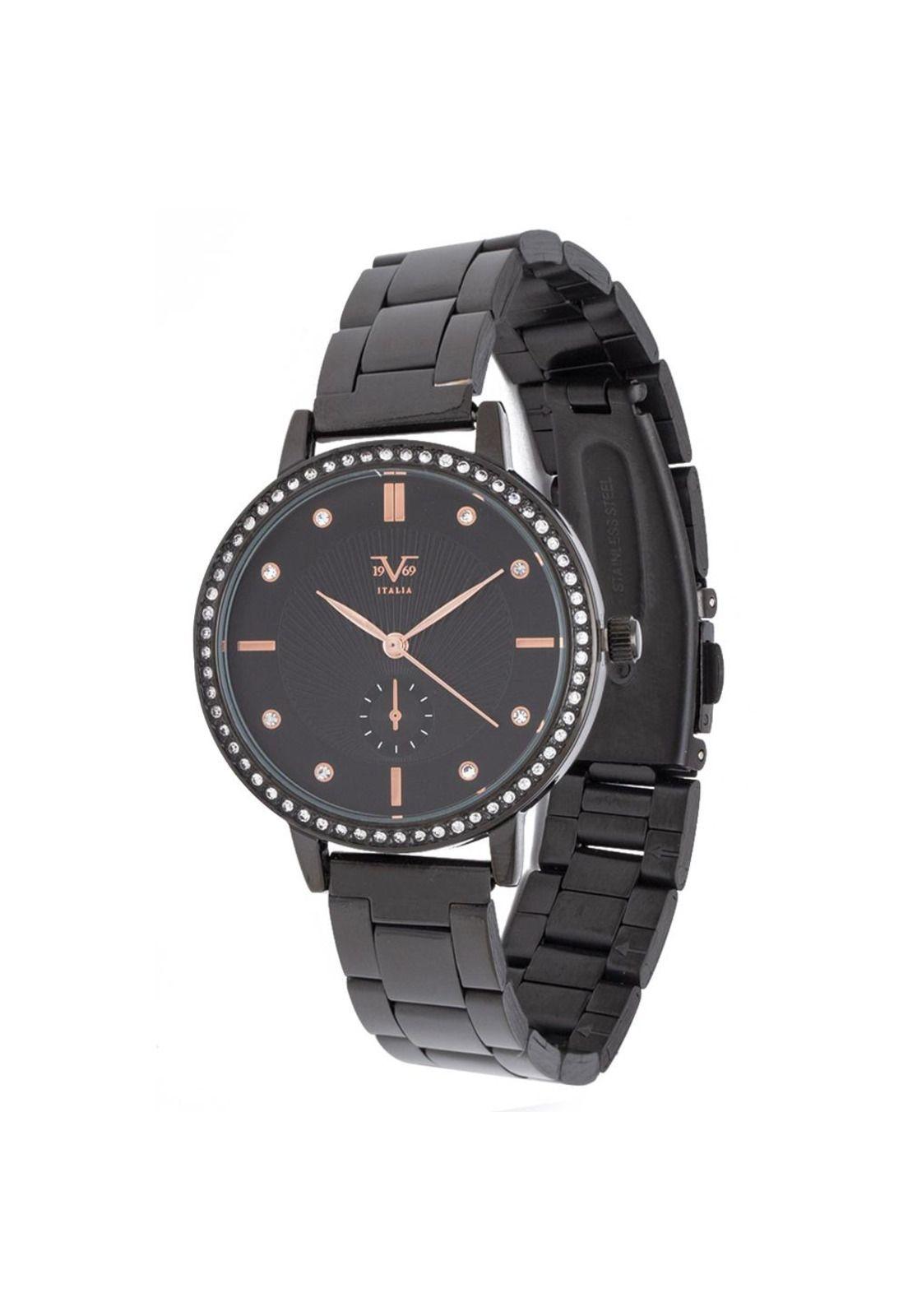 Reloj 19v69 Italia V1969-241-5 Negro Mujer-2