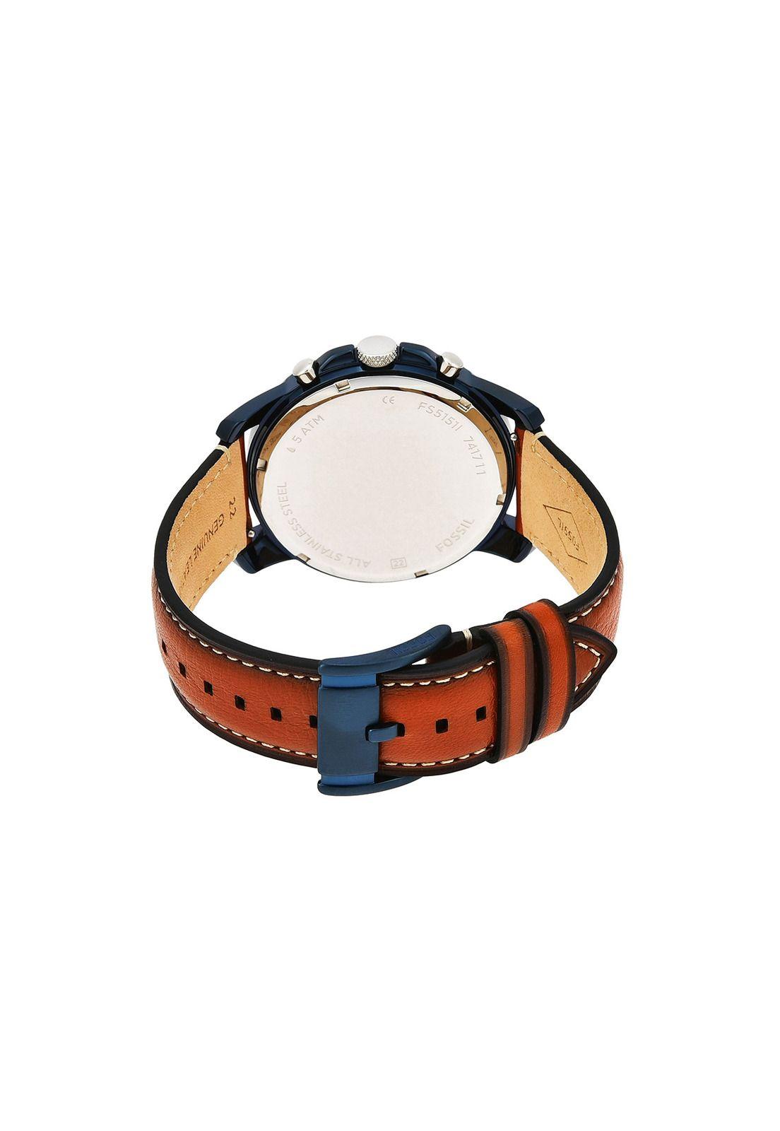Reloj Fossil FS5151 Café Hombre-2