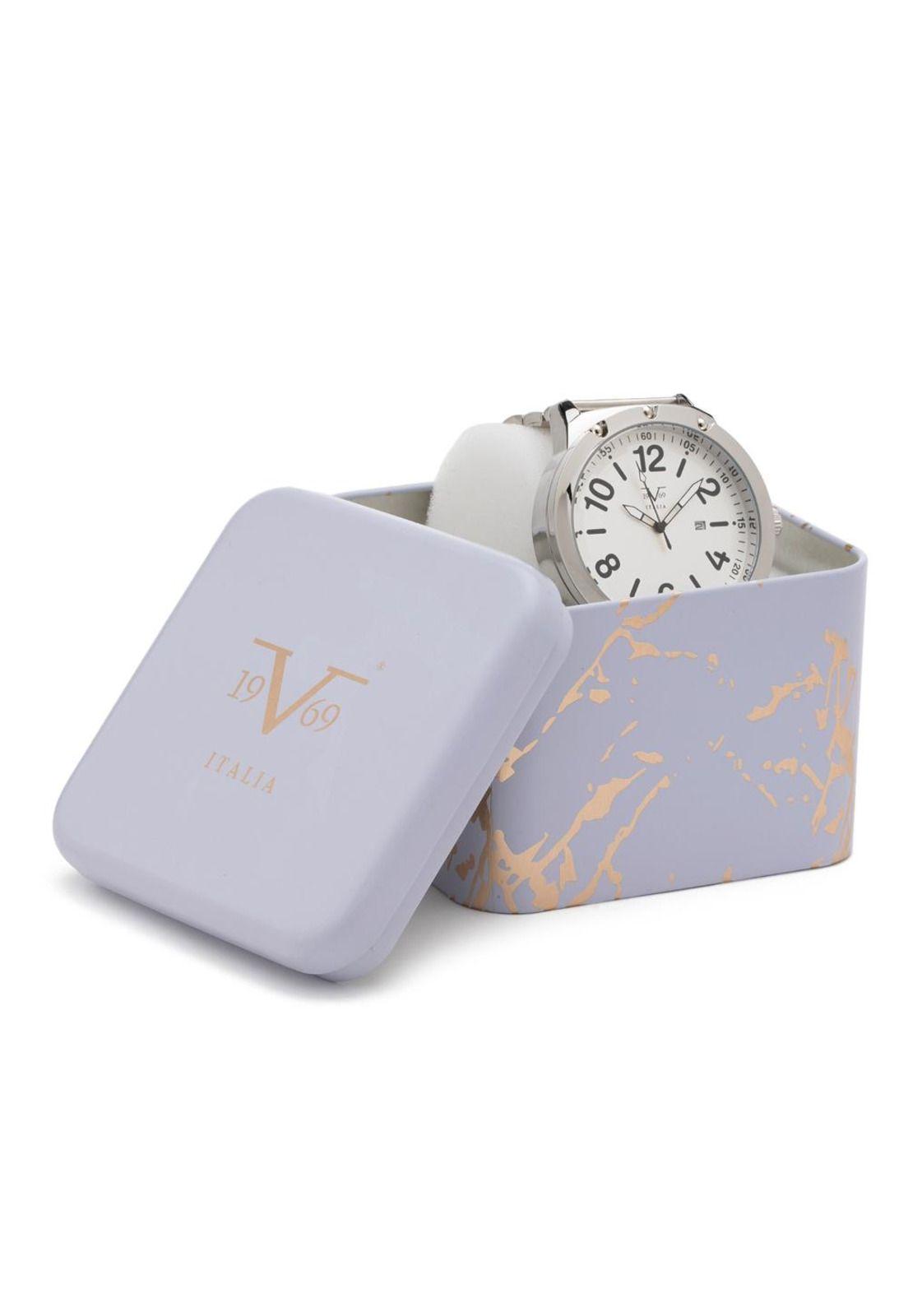 Reloj 19v69 Italia V1969-217-5 Plateado Hombre-3