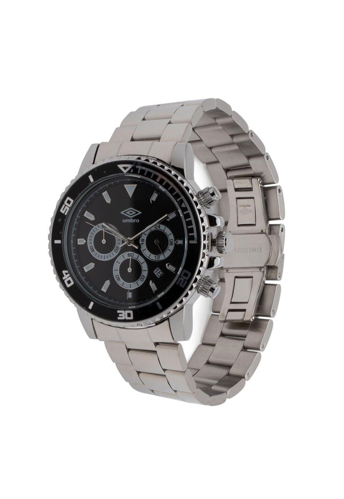 Reloj Umbro Plus UMBP-3600-2 Plateado Hombre-2