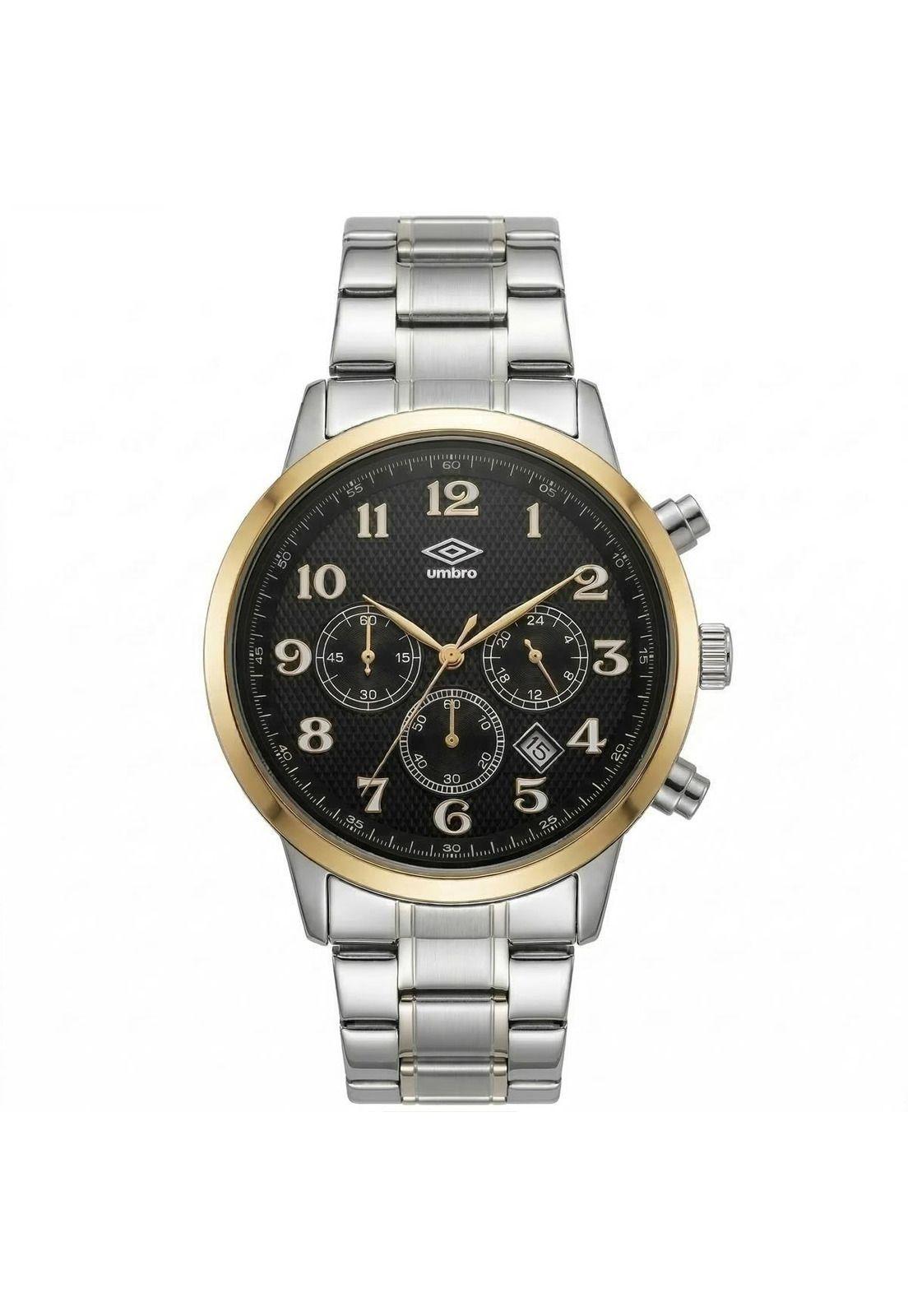 Reloj Análogo Hombre Umbro Plus Plateado UMBP-1500-167-0