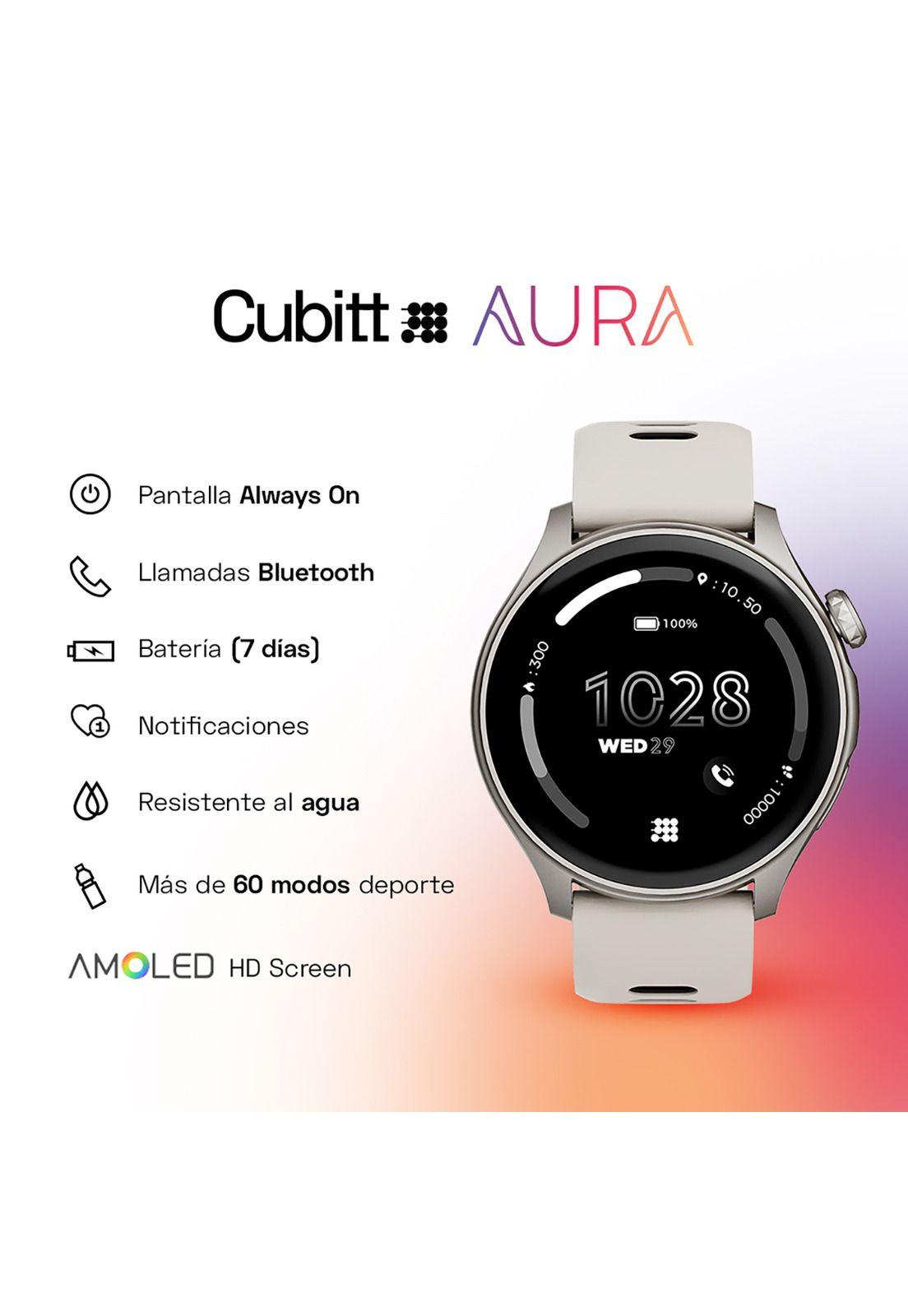 Reloj Smart Watch Cubitt CT-AURA8 Unisex Gris-2