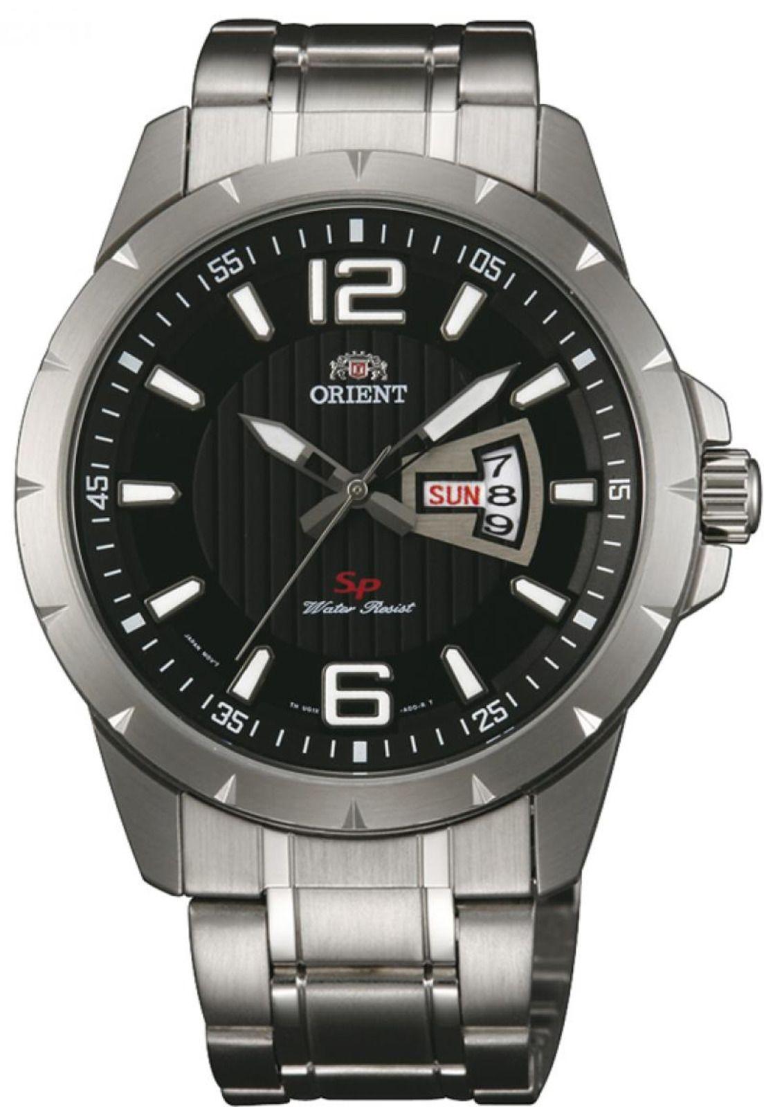 Reloj Deportivo Plateado Orient-0