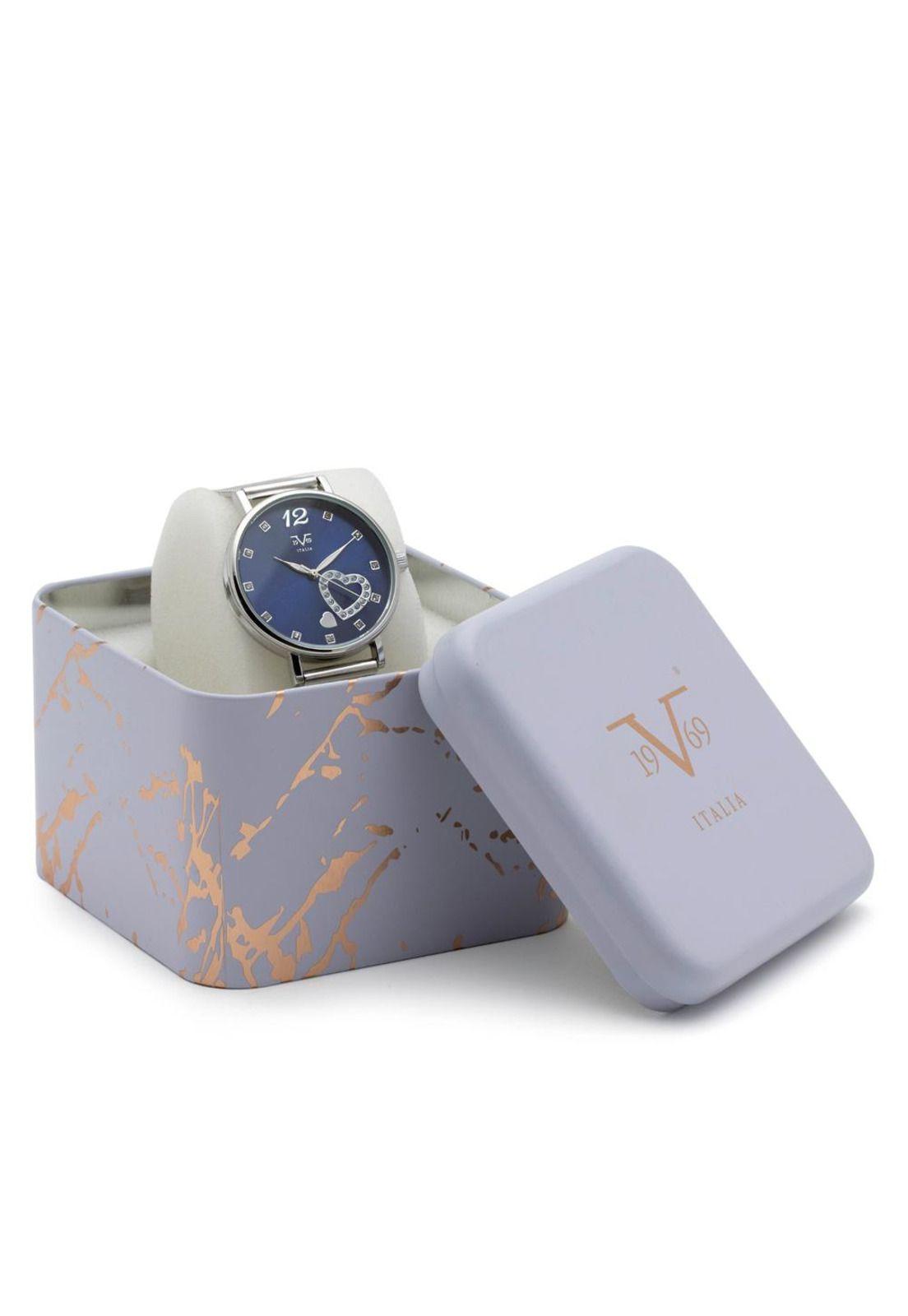 Reloj 19v69 Italia V1969-270-1 Plateado Mujer-2