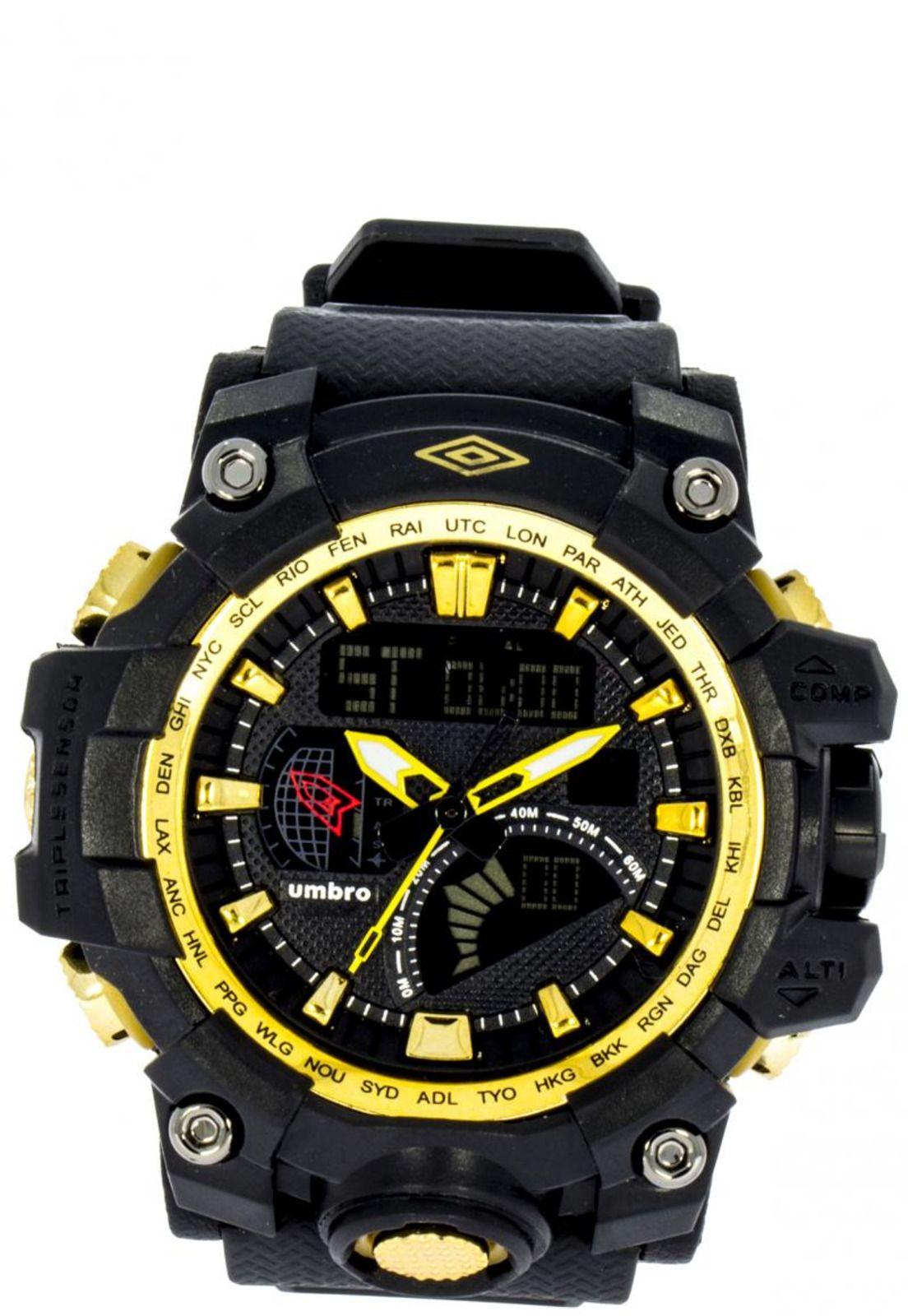 Reloj Digital Análogo Negro Umbro-0