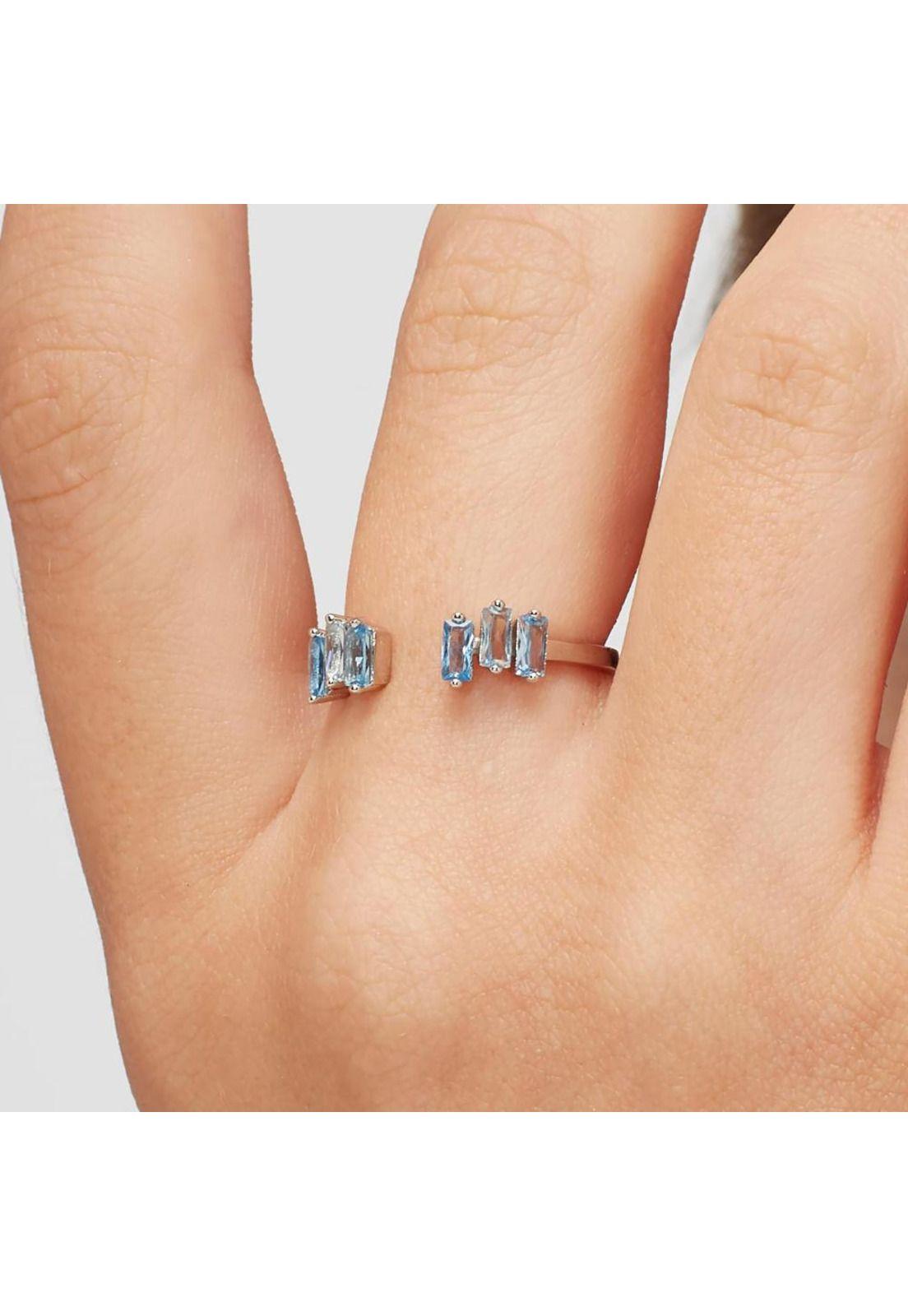 Anillo Brosway FCL12B Celeste Mujer-1