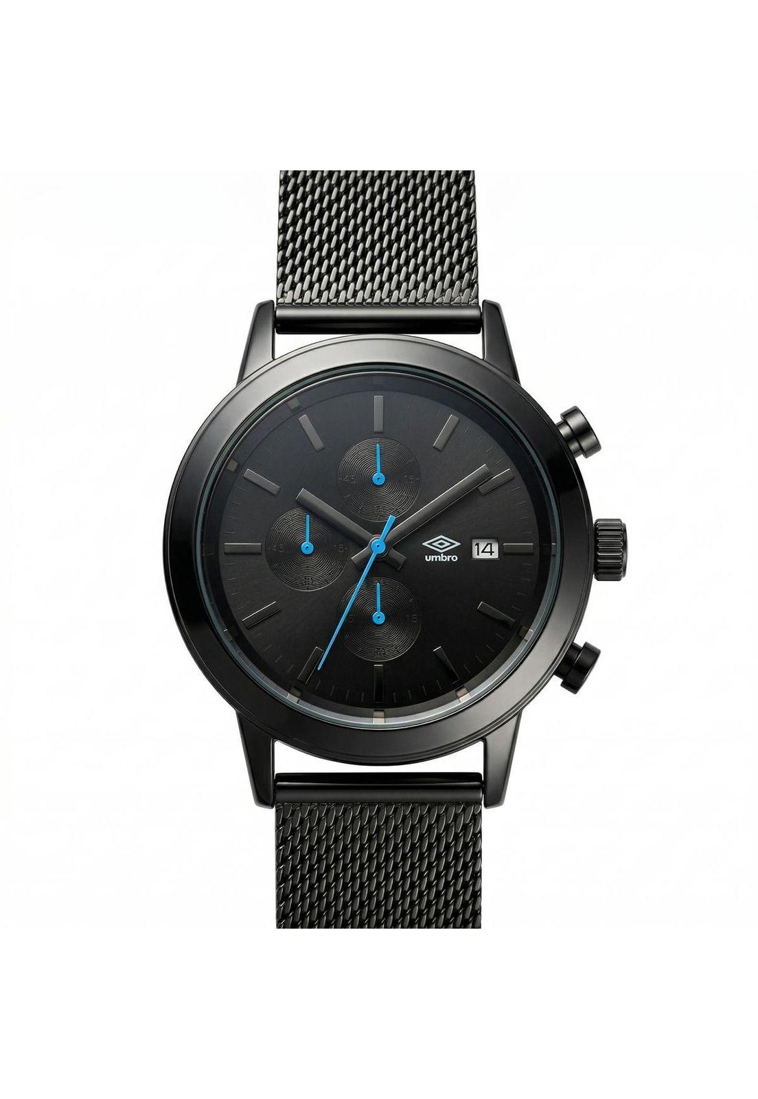 Reloj Análogo Hombre Umbro Plus Negro UMBP-1500-196-0