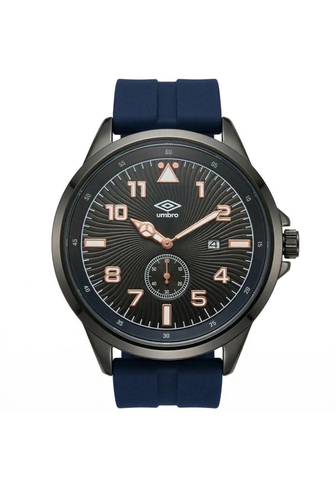 Reloj Análogo Hombre Umbro Plus Negro UMBP-1500-148-0
