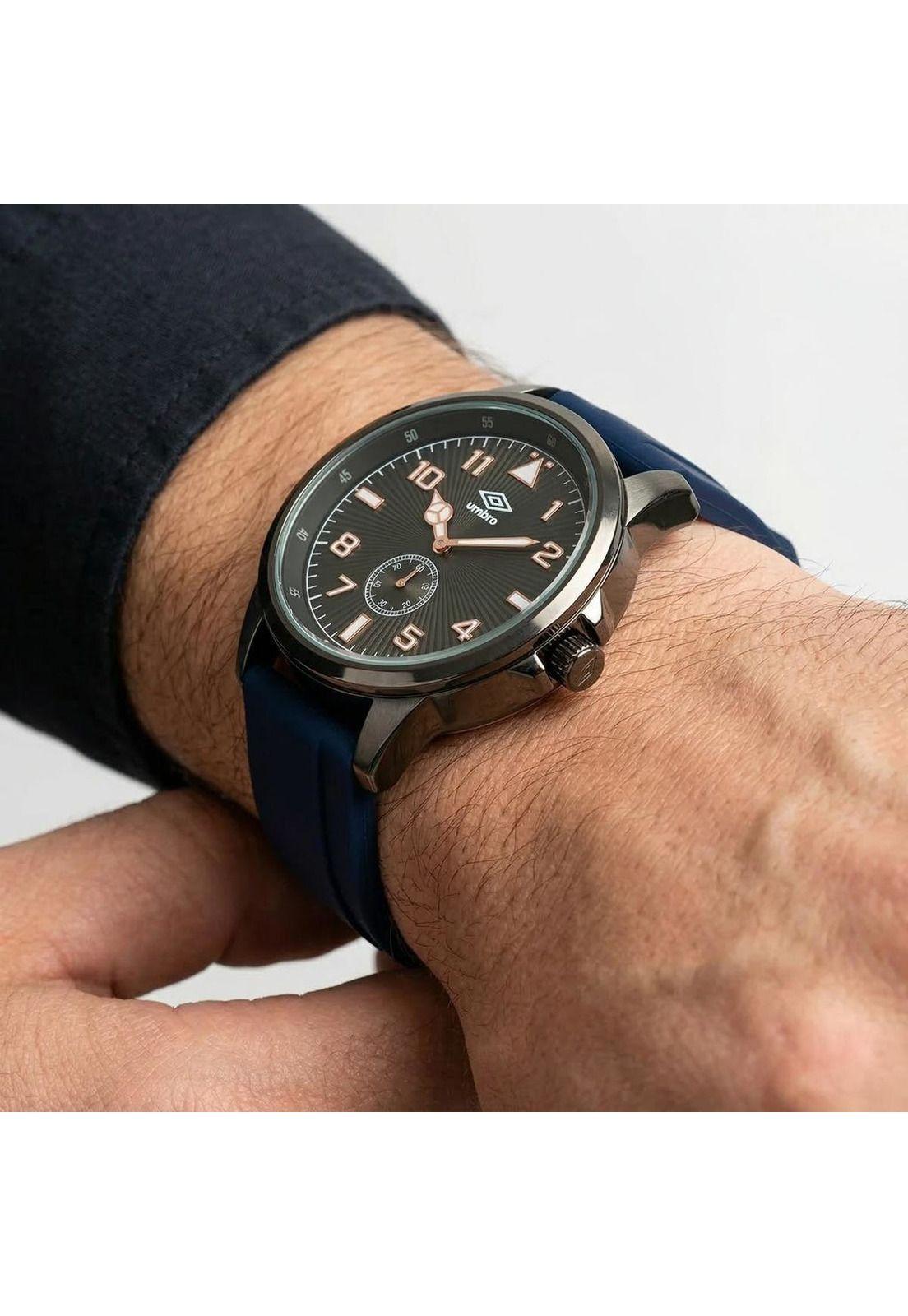 Reloj Análogo Hombre Umbro Plus Negro UMBP-1500-148-3