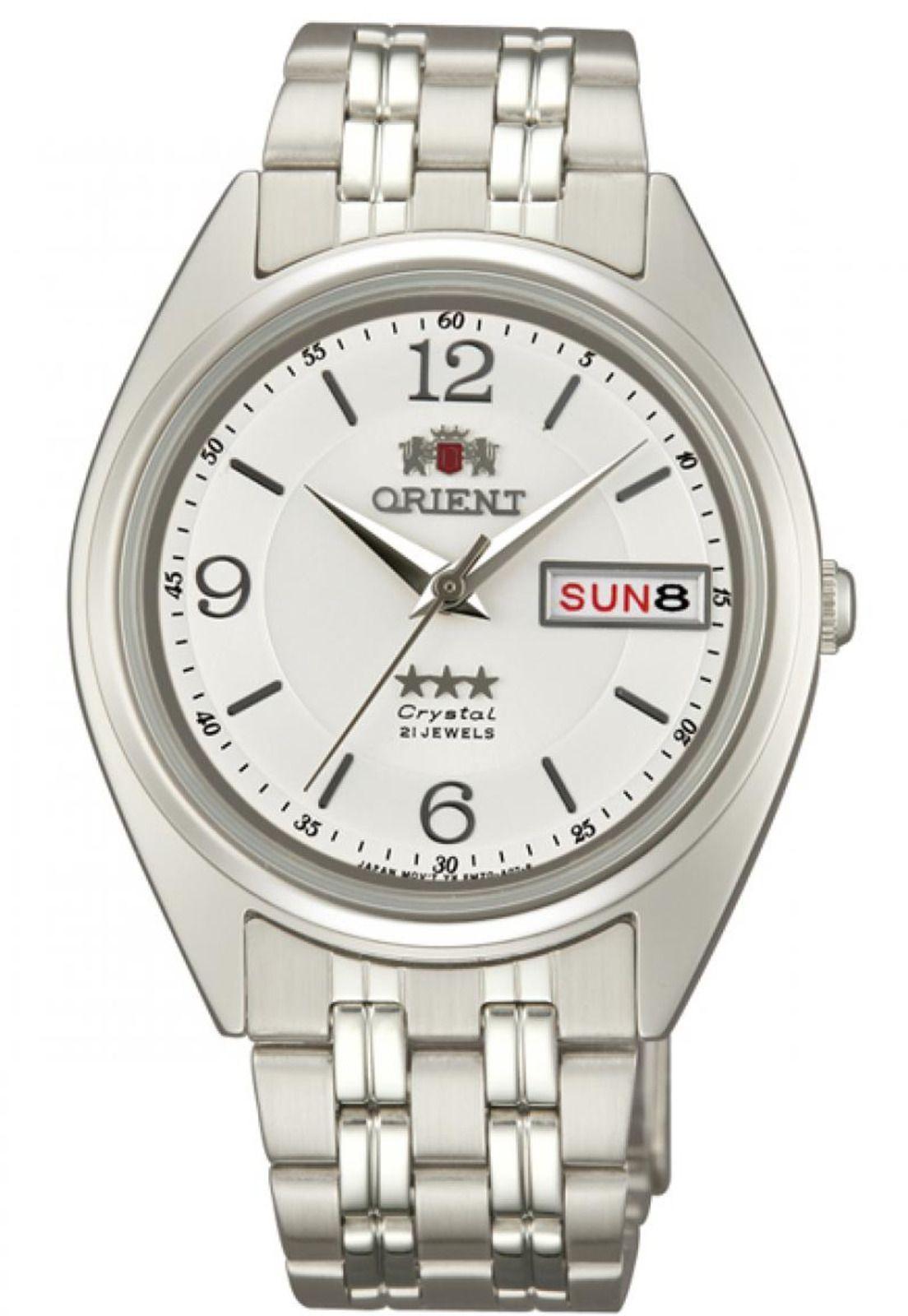 Reloj Clásico Plateado Orient-0