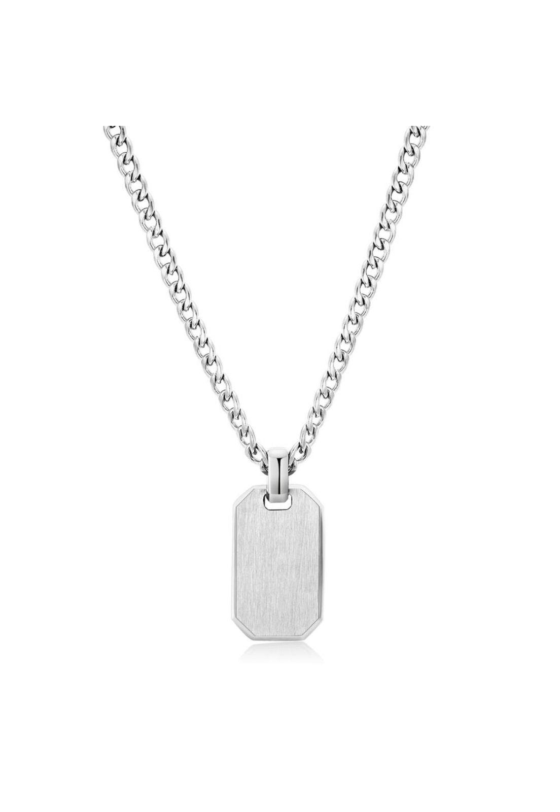 Collar Brosway Plateado Hombre BIK01-0