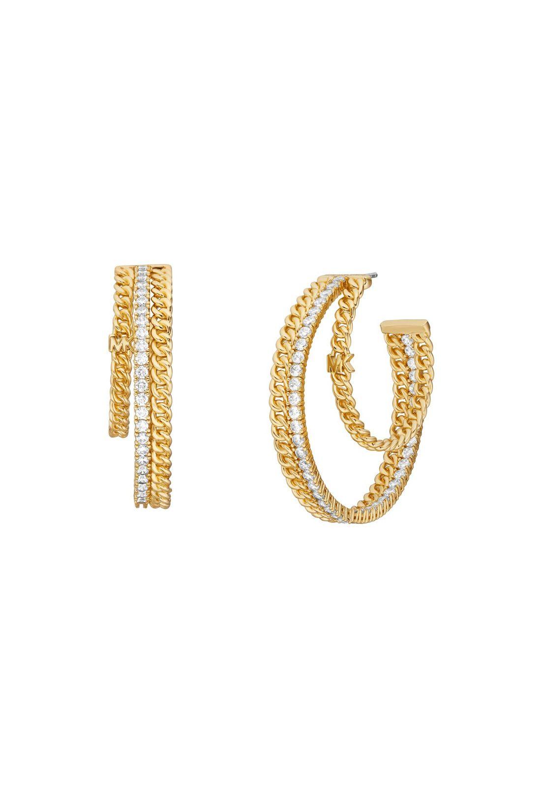 Argollas Michael Kors Dorado Mujer-0