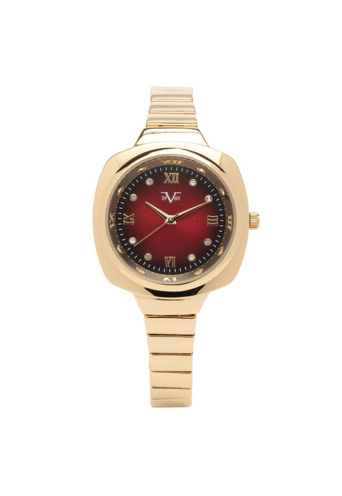 Reloj 19v69 Italia V1969-194-8 Dorado Mujer-0
