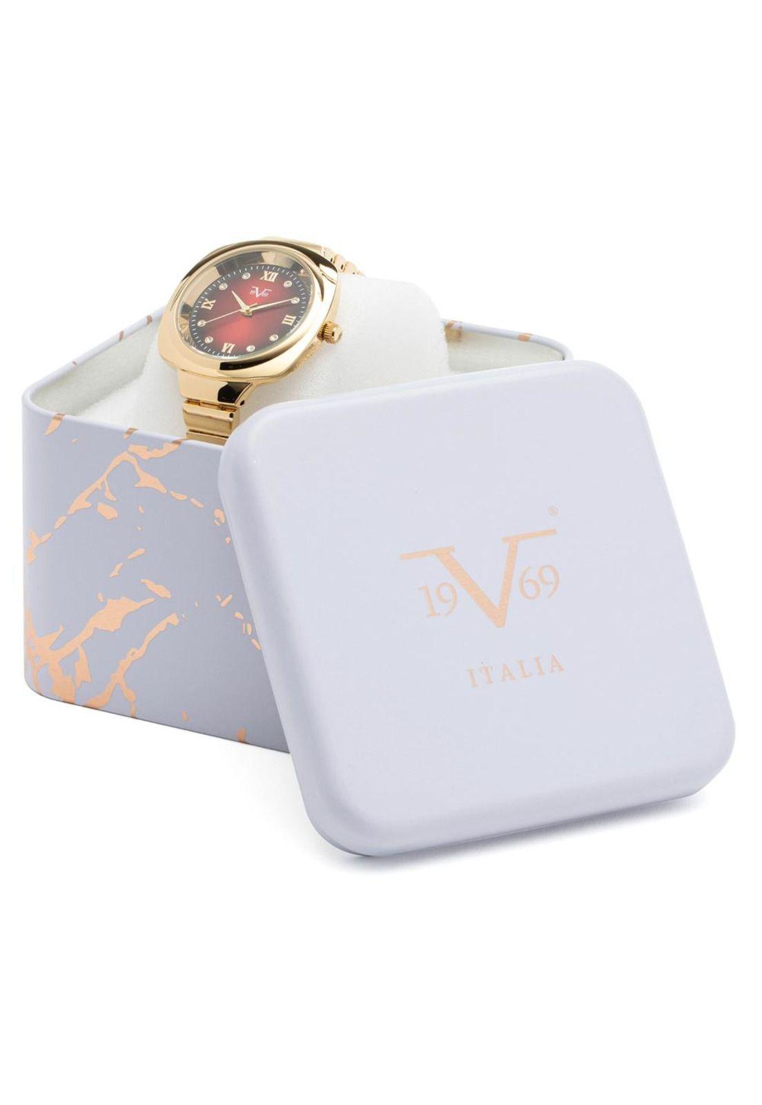 Reloj 19v69 Italia V1969-194-8 Dorado Mujer-4