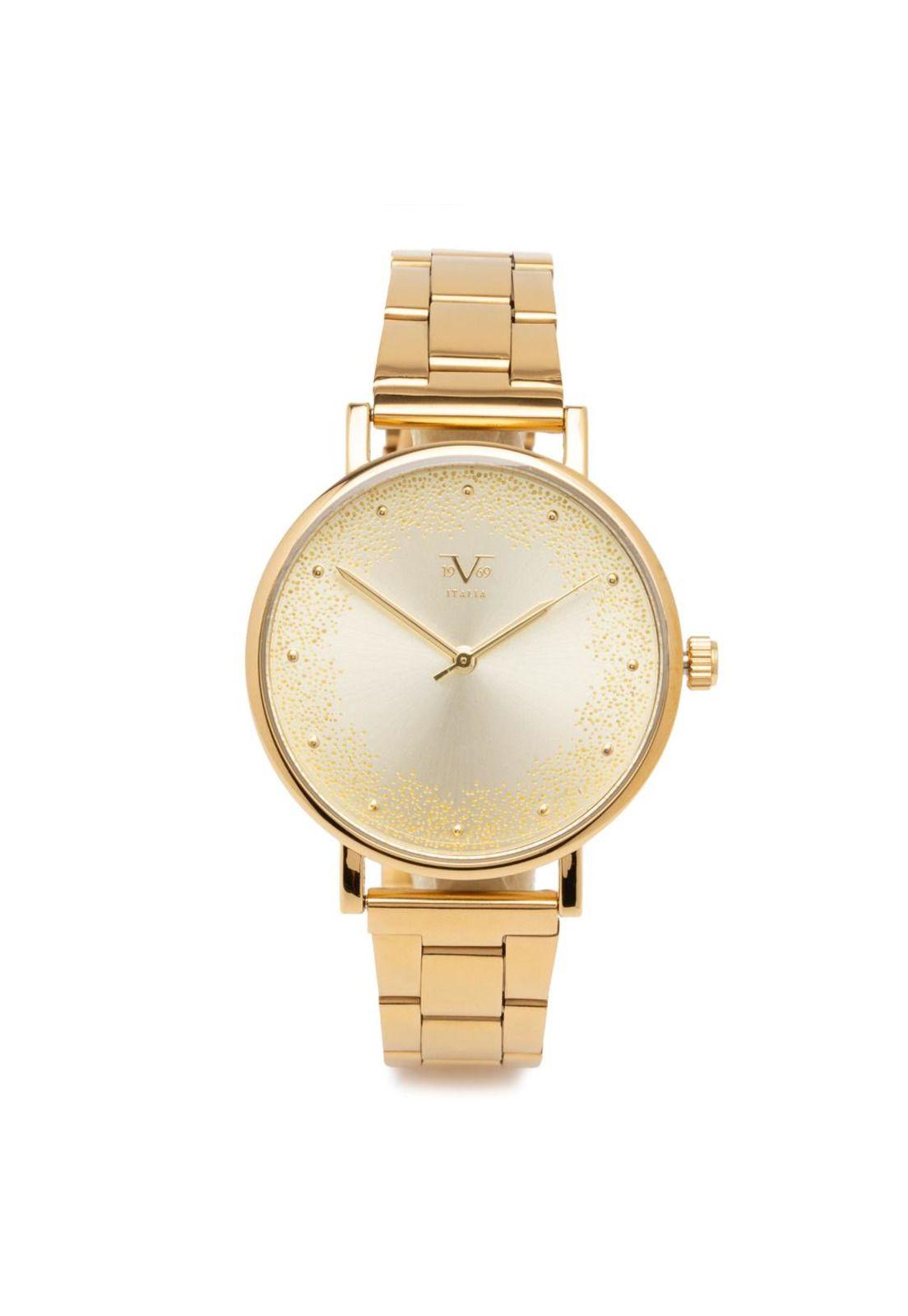 Reloj 19v69 Italia V1969-250-3 Dorado Mujer-0