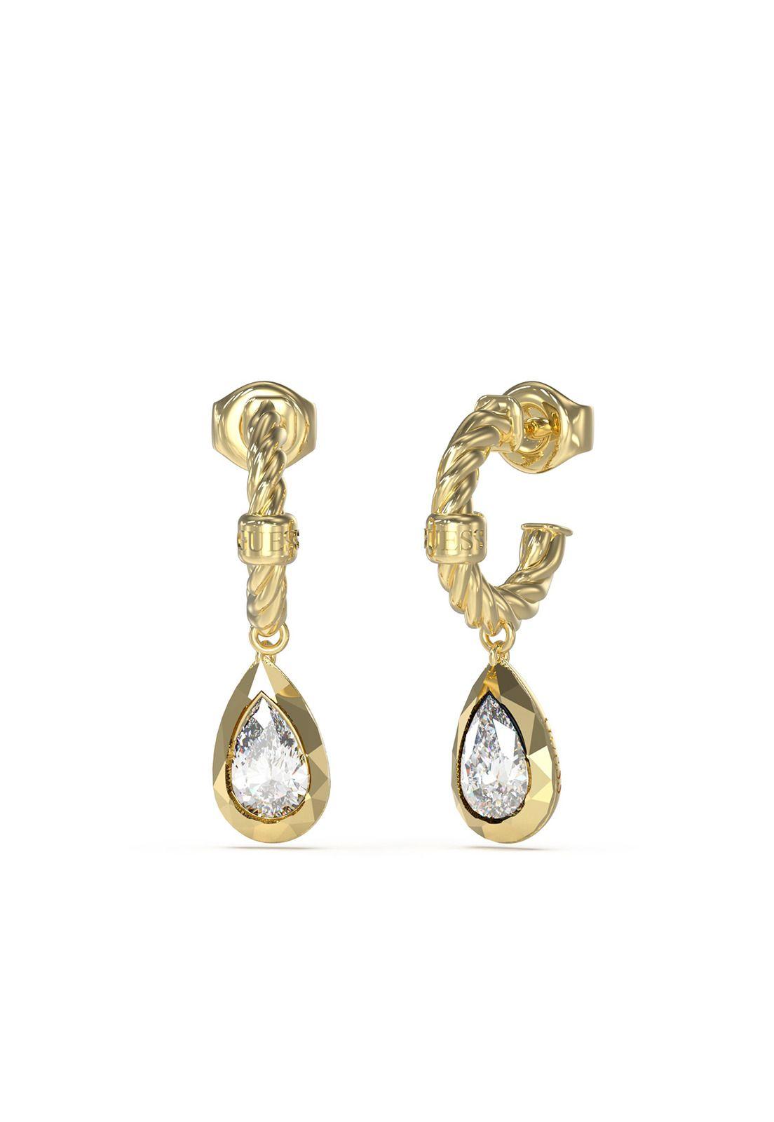 Aros Guess JUBE05243JWYGT-U Dorados-0