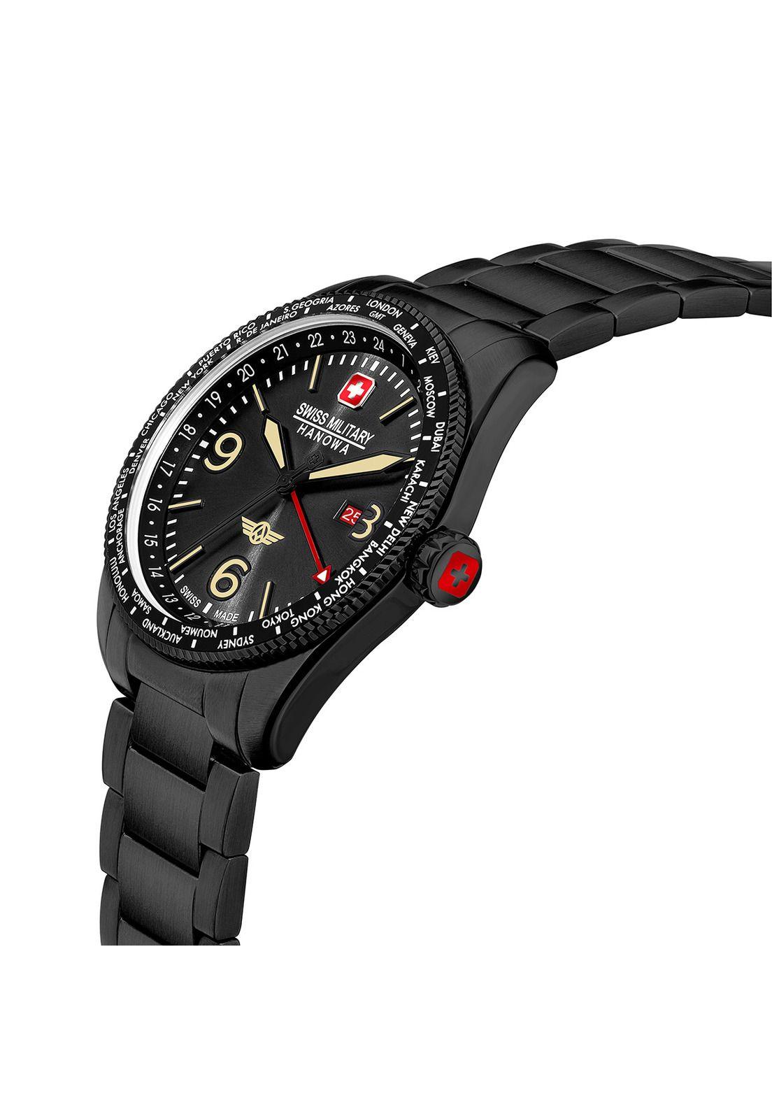Reloj Swiss Military Hanowa  SMWGH2100930 Negro-1