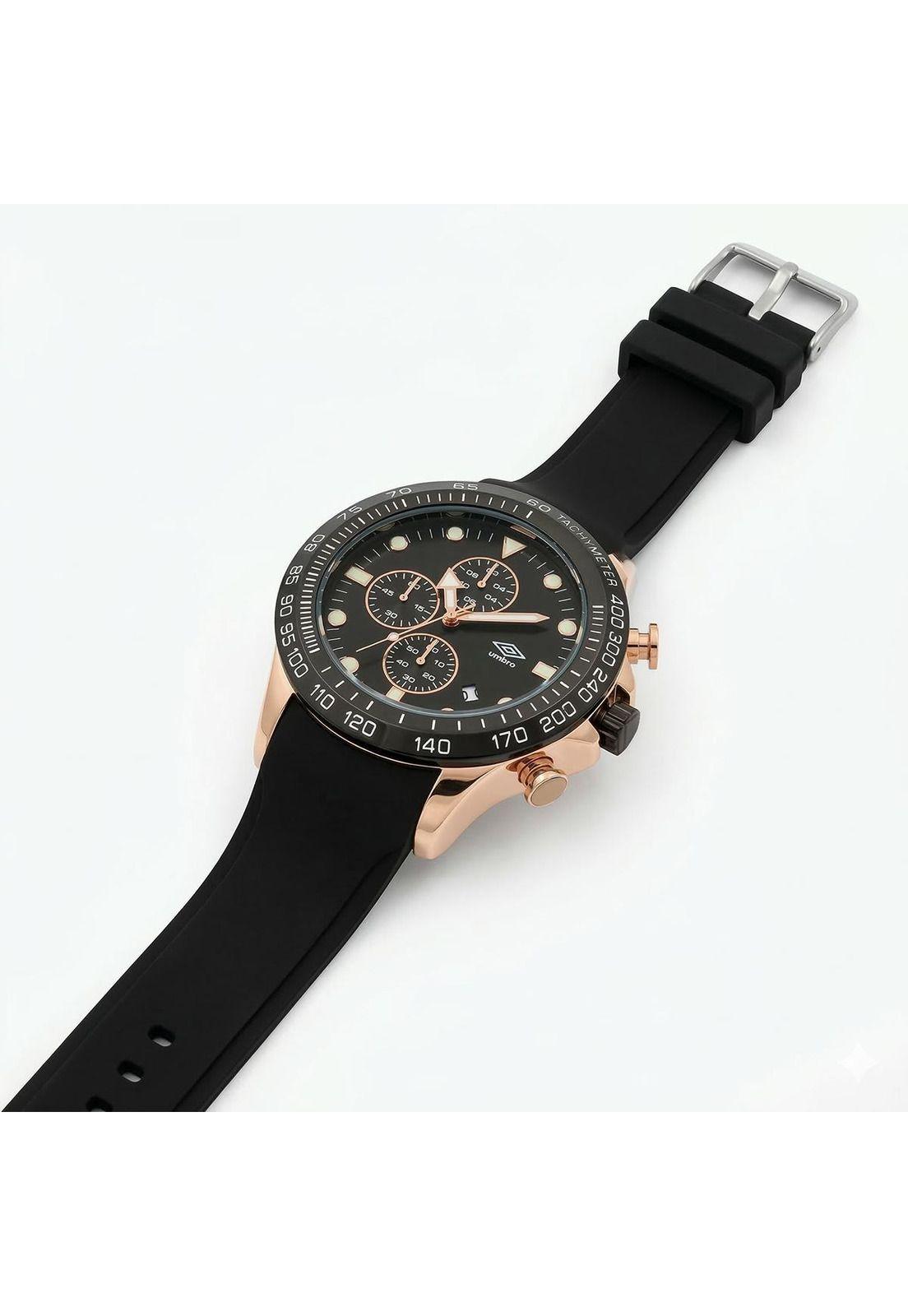 Reloj Análogo Hombre Umbro Plus Negro UMBP-1500-113-3