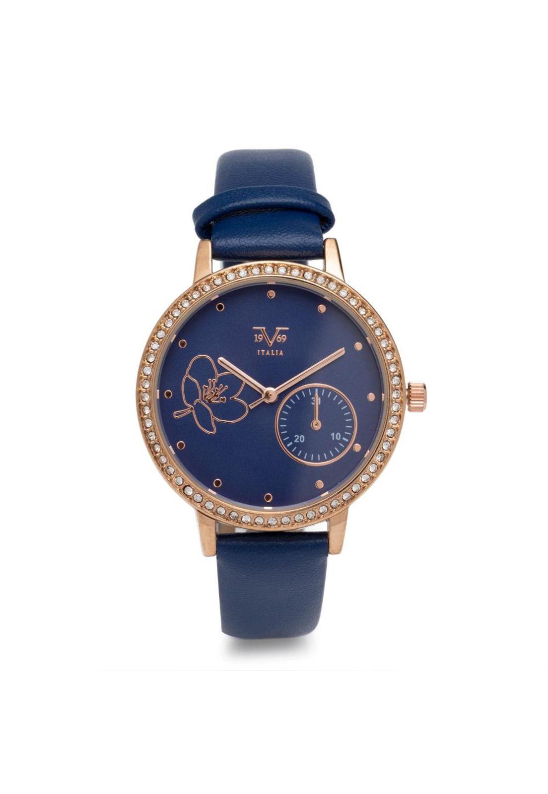 Reloj 19v69 Italia V1969-234-4 Azul Mujer-0