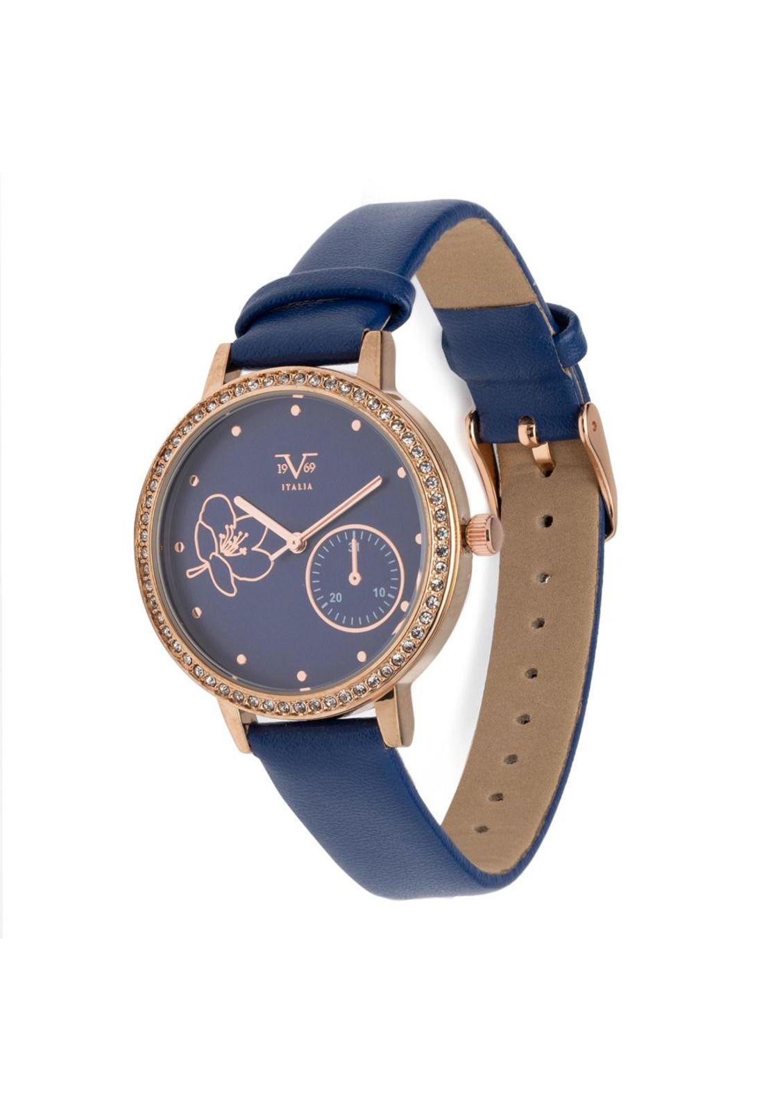 Reloj 19v69 Italia V1969-234-4 Azul Mujer-2