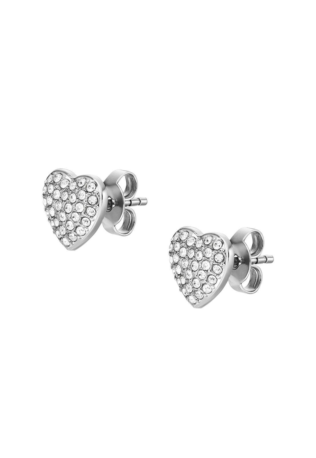 Aros Fossil  JF04676040 Plateado Mujer-2