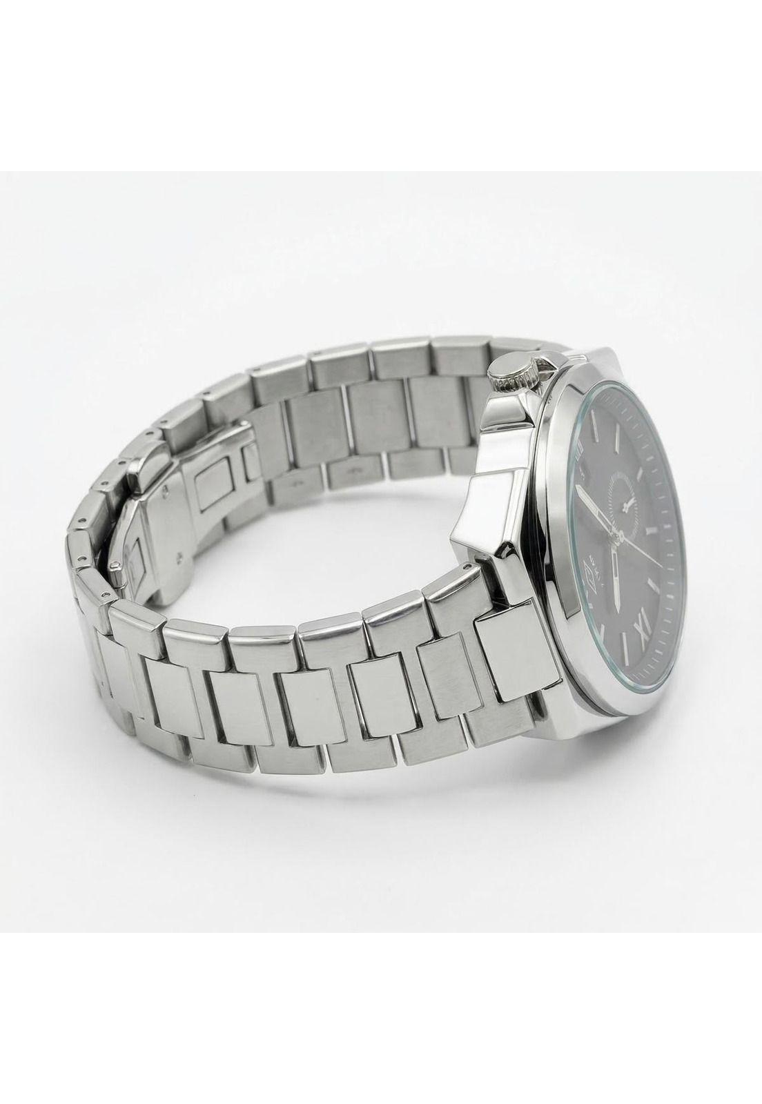 Reloj Análogo Hombre Umbro Plus Plateado UMBP-1500-211-3